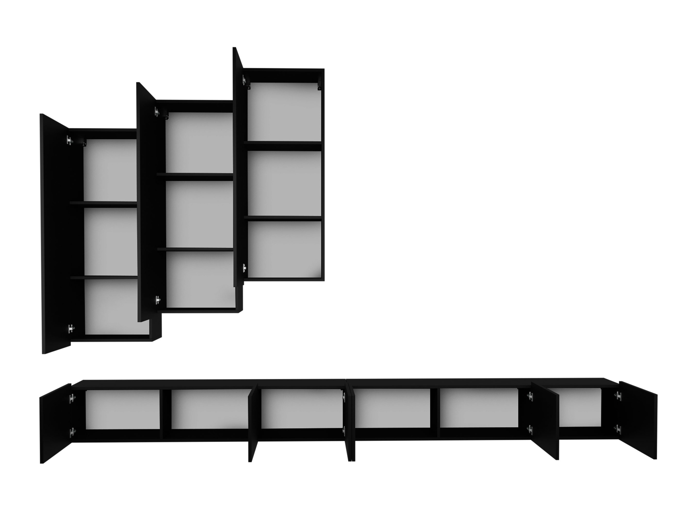 Комплект за хол Remus XX (Бял)