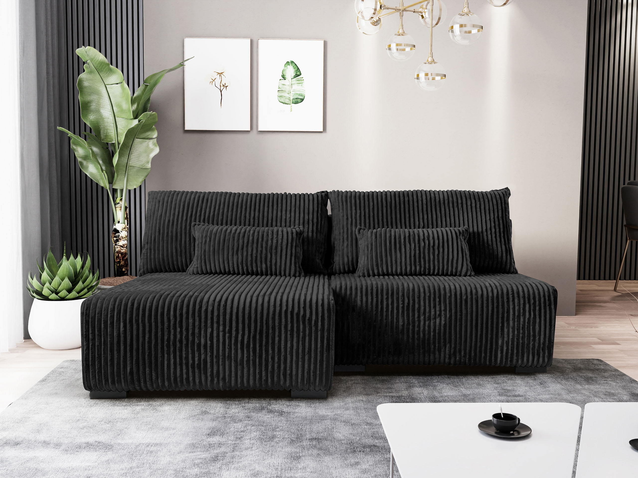 Ъглов диван TrendyNest Fenestal (Tilia 100)