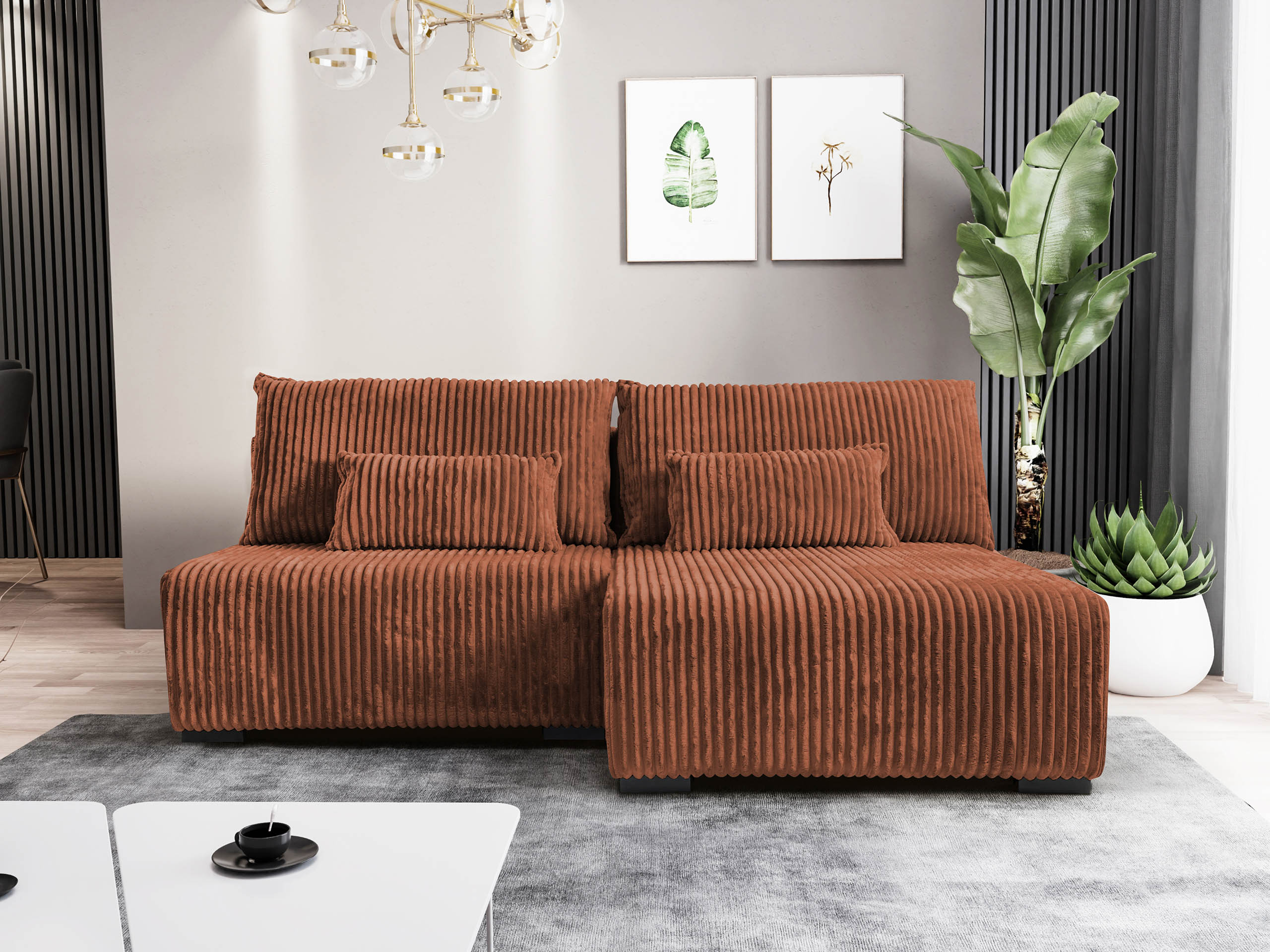 Ъглов диван TrendyNest Fenestal (Tilia 52)