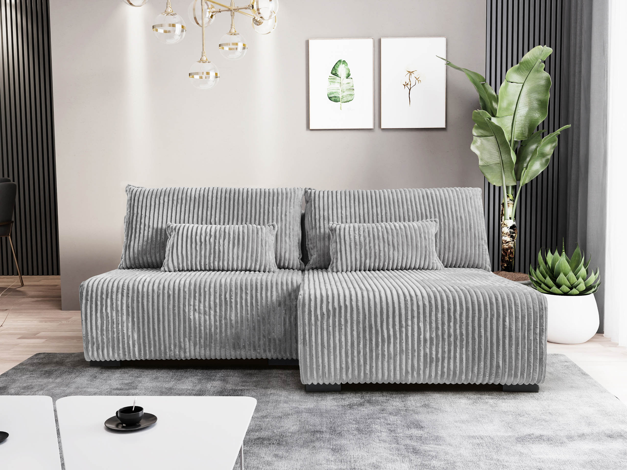 Ъглов диван TrendyNest Fenestal (Tilia 86)