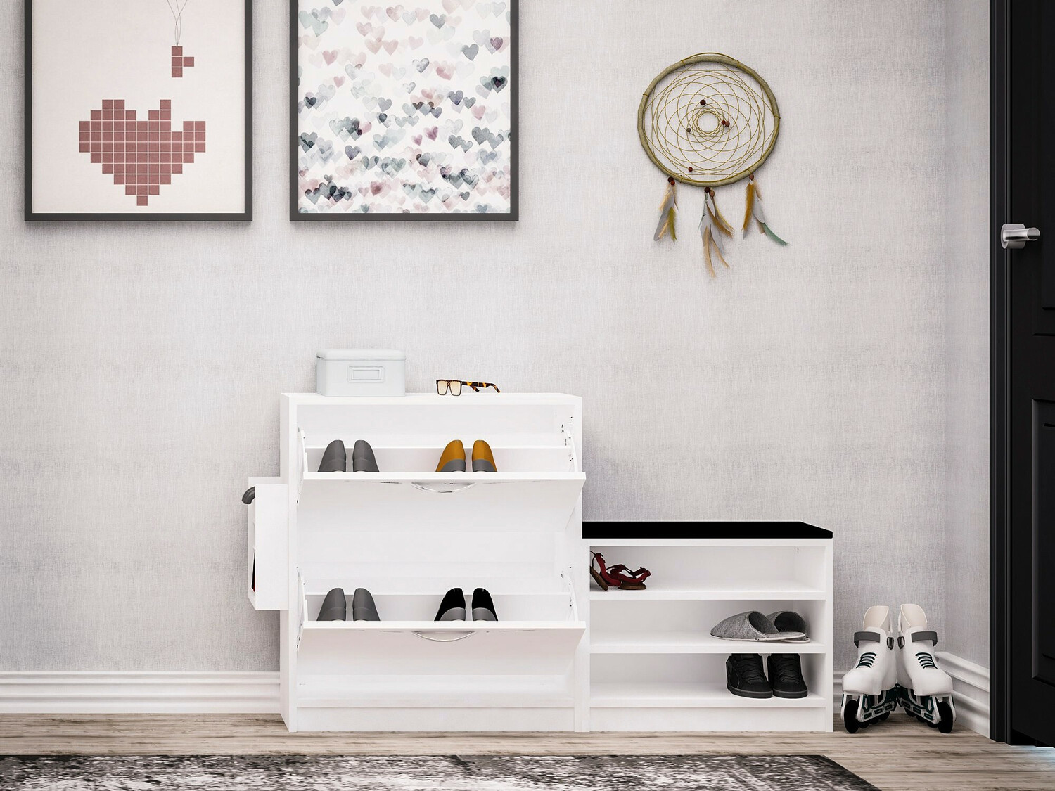 Етажерка за обувки SB4764