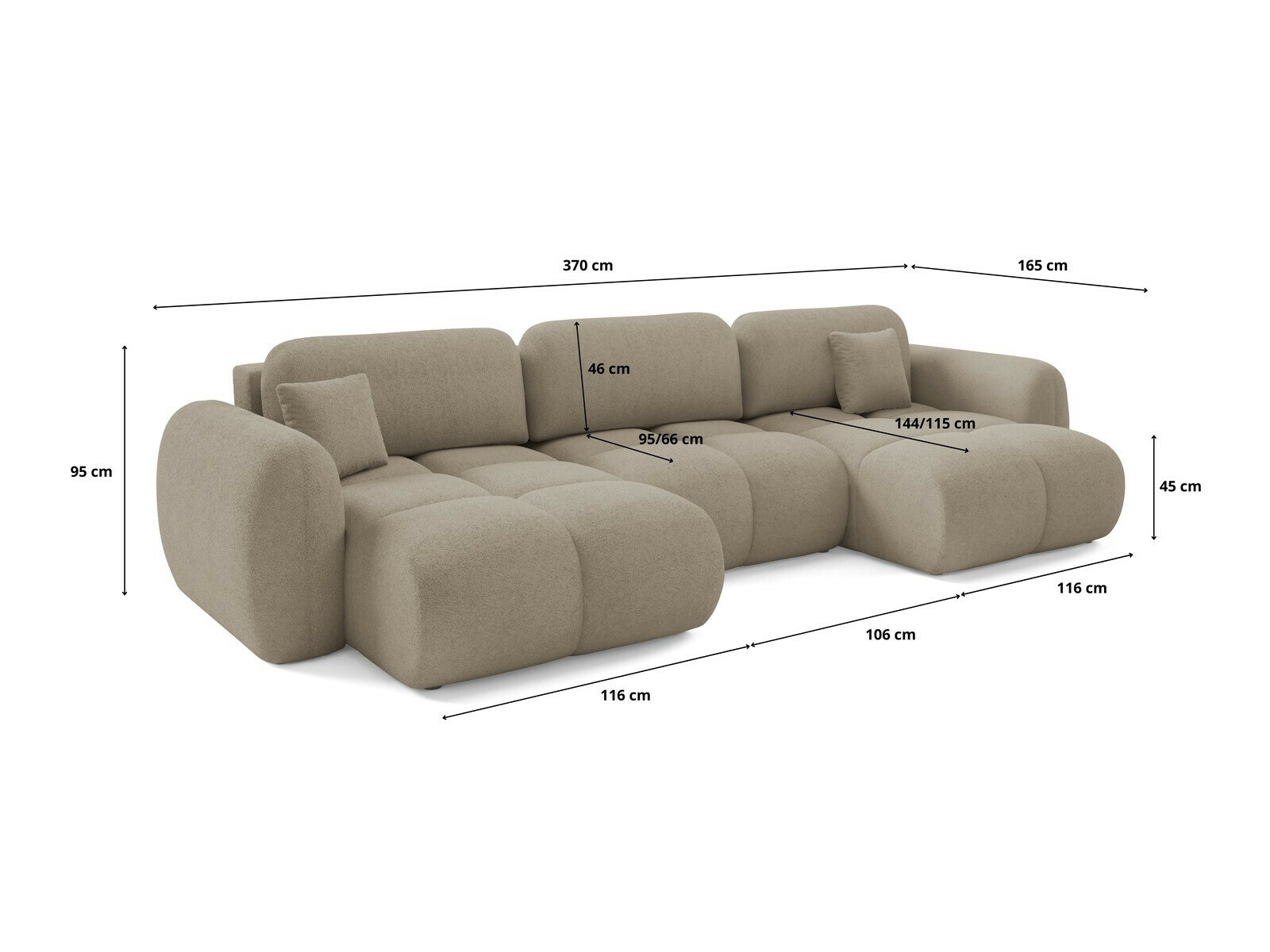 Ъглов диван Franklin 213 (Quelle 38)