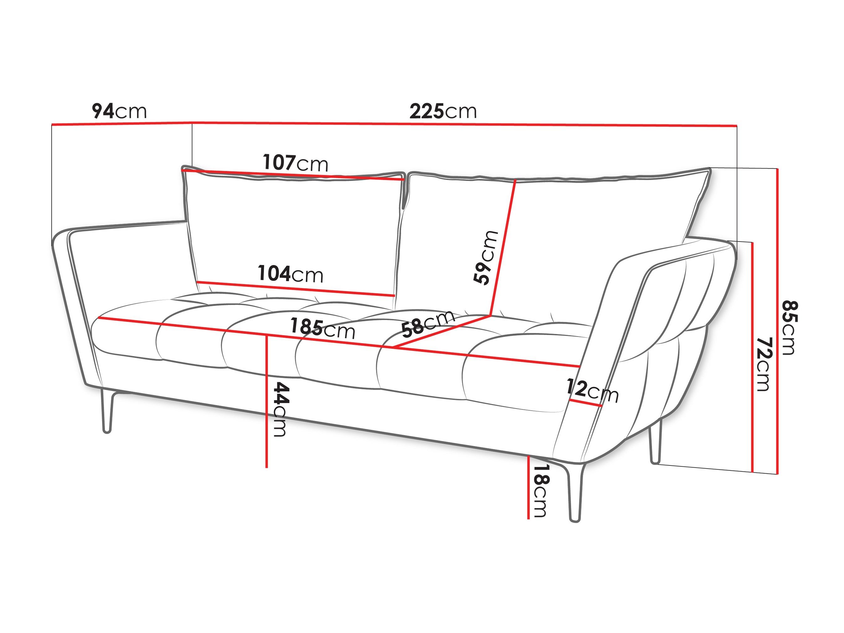 Диван TrendyNest 127 (Aphrodite 19)