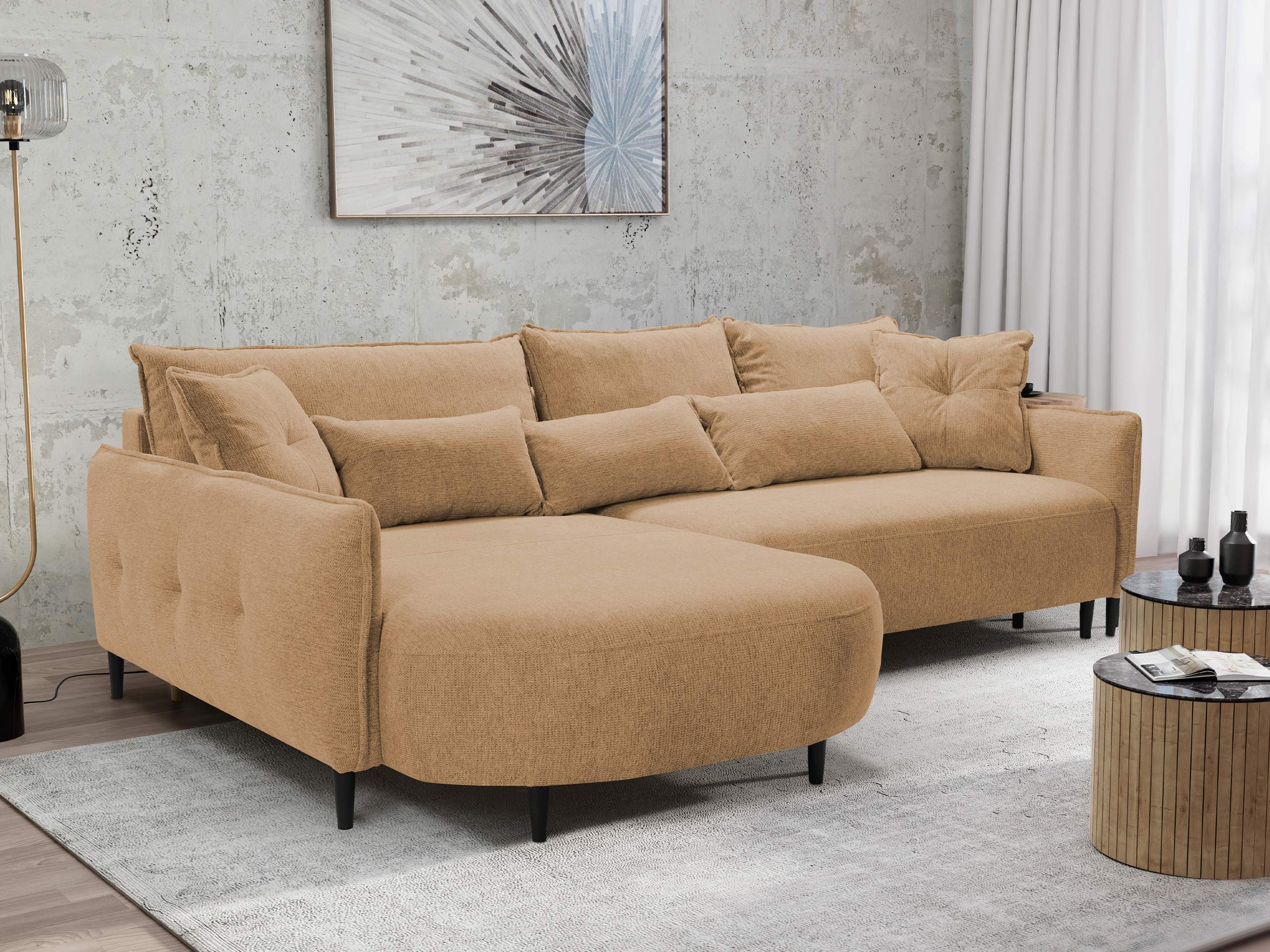 Ъглов диван TrendyNest Prunal (Glow 07)