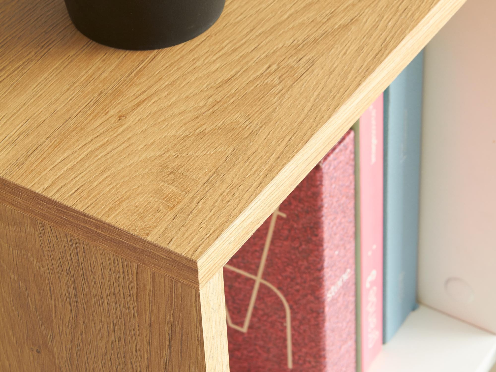 Офис бюро Houston 826 (Бял + Златен дъб)