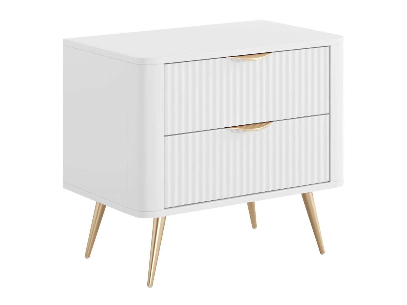 Нощно шкафче Versoe 106 (Бял)