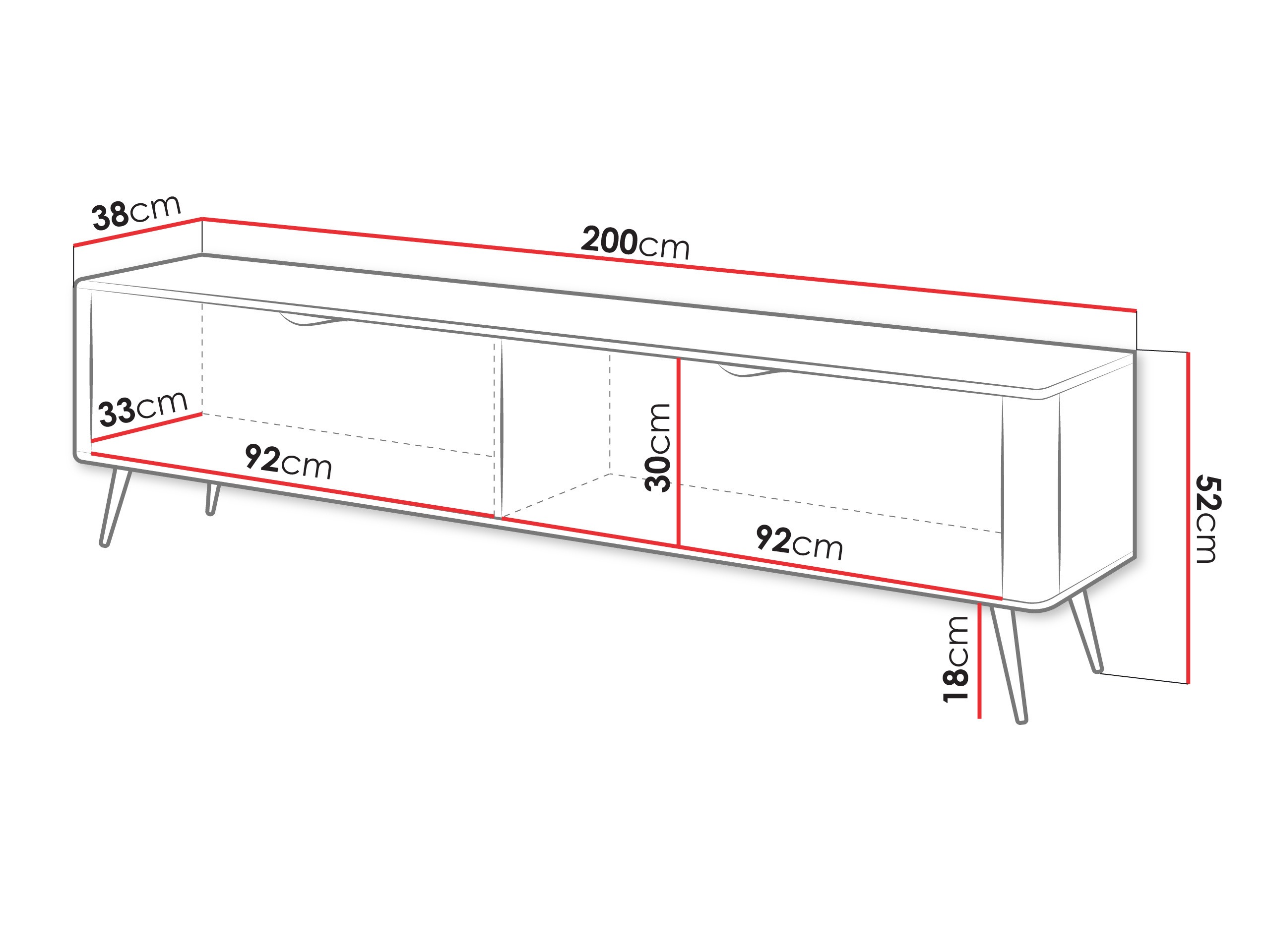 ТВ шкаф Versoe 105 (Бежов)
