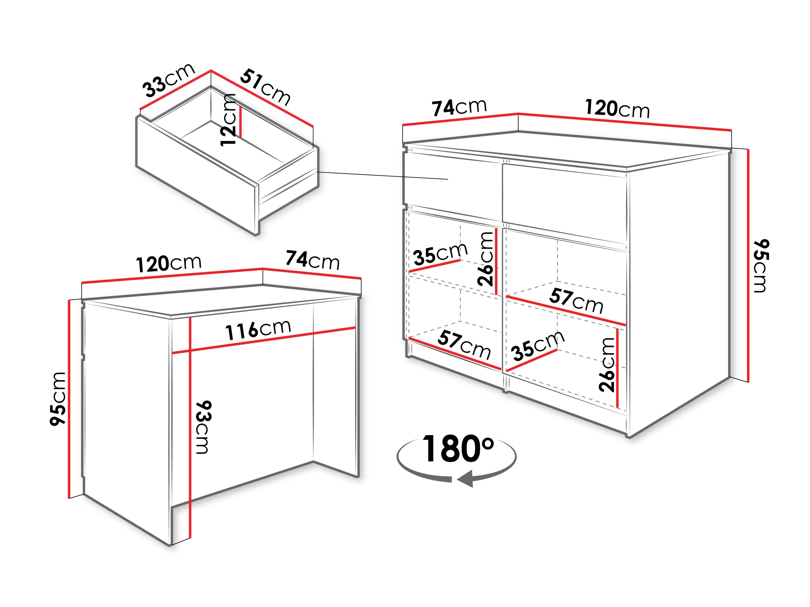 Кухненски остров Comfivo 504 (Дъб)