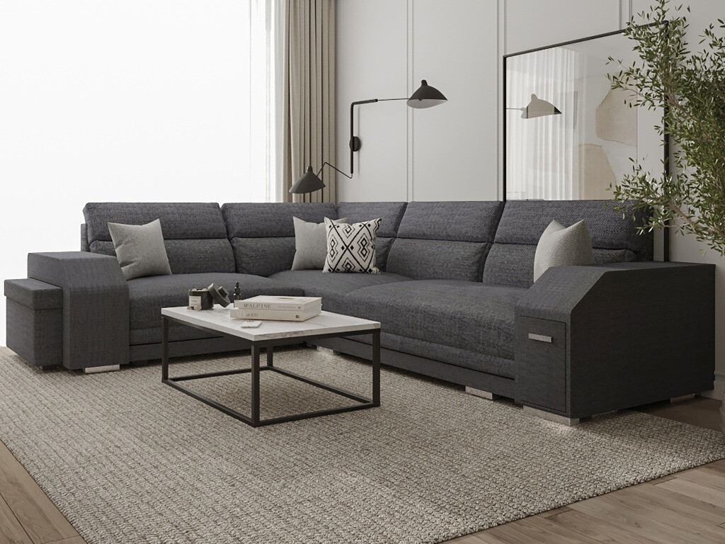 Ъглов диван SB4781