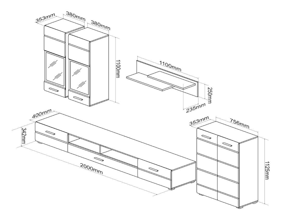Комплект за хол SB4774