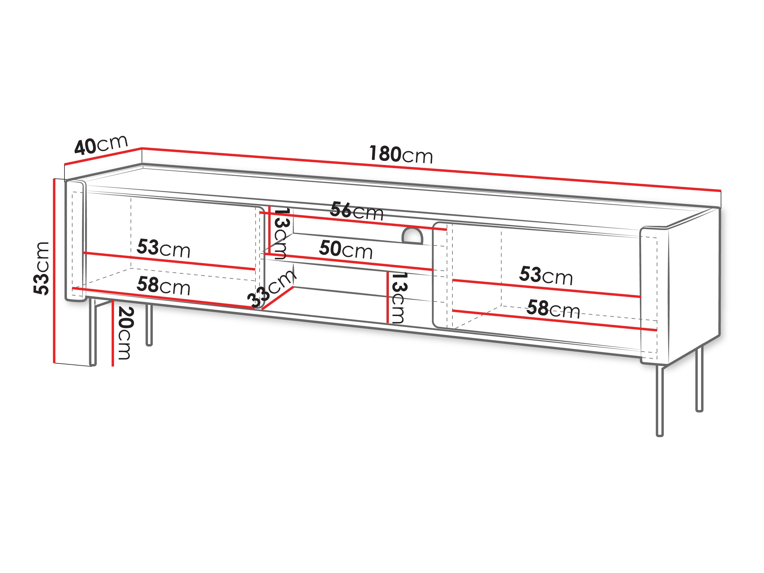 ТВ шкаф SB4780