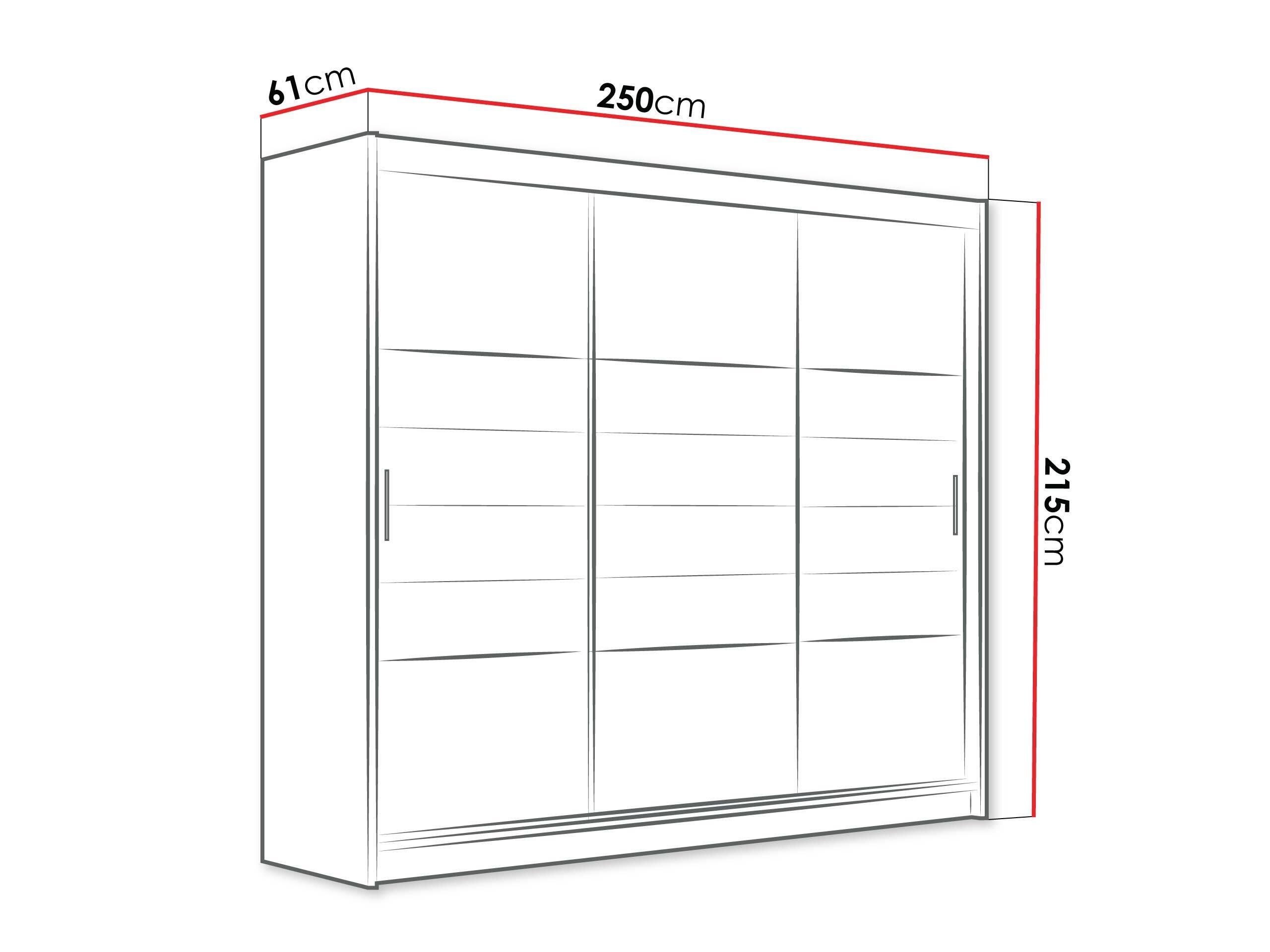 Гардероб Honolulu 102 (Графит)