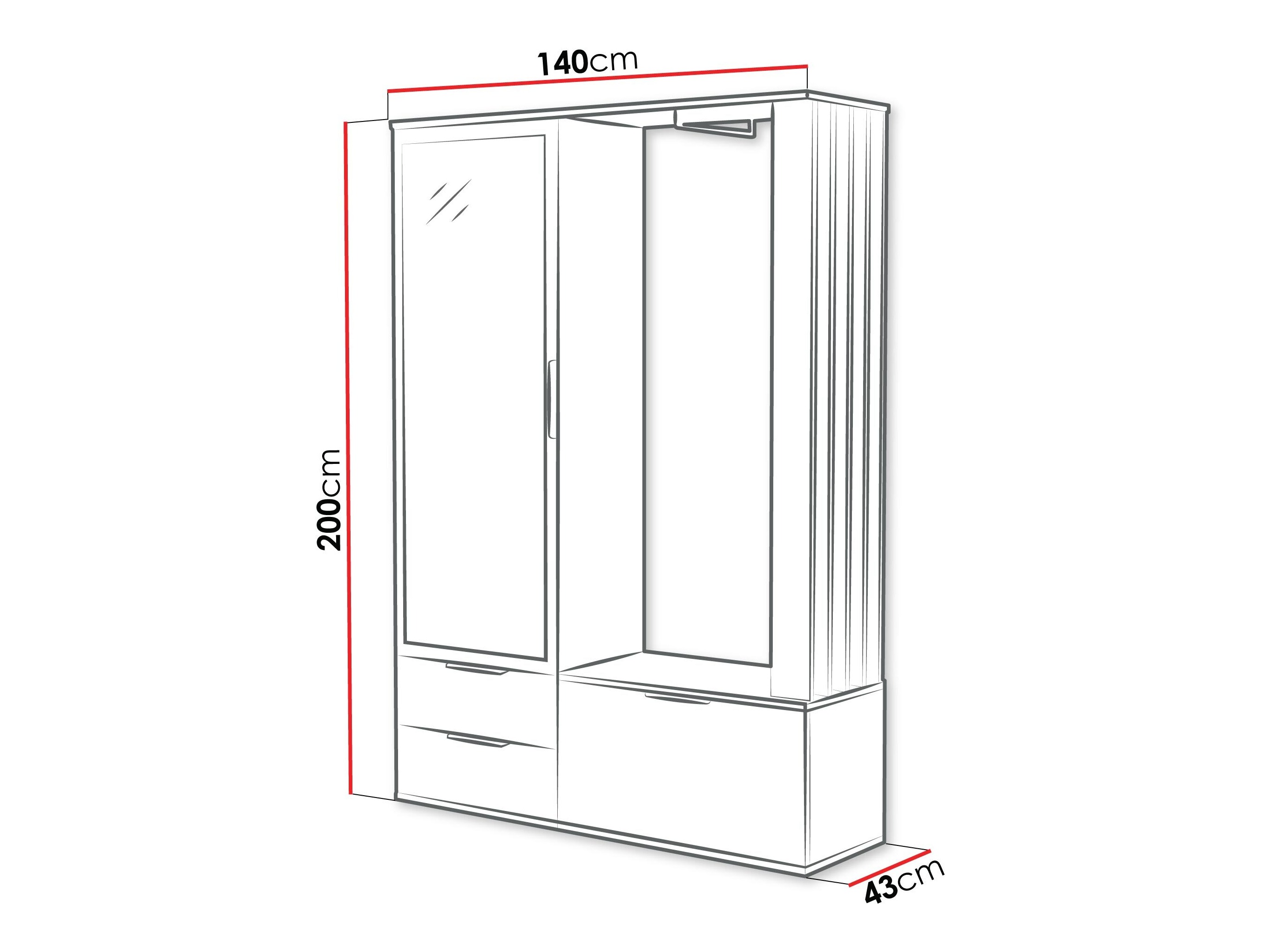 Комплект за антре Honolulu 261