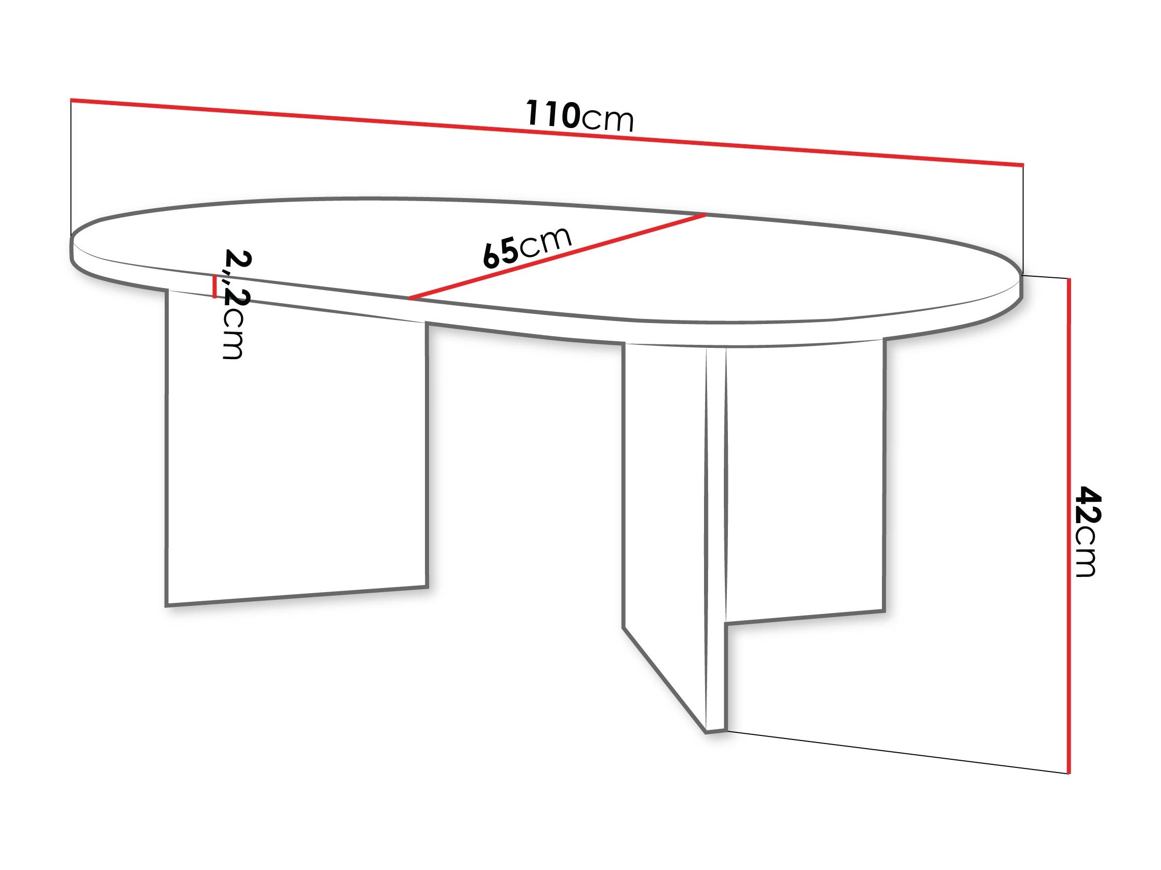 Масичка за кафе Comfivo 509 (Дъб)
