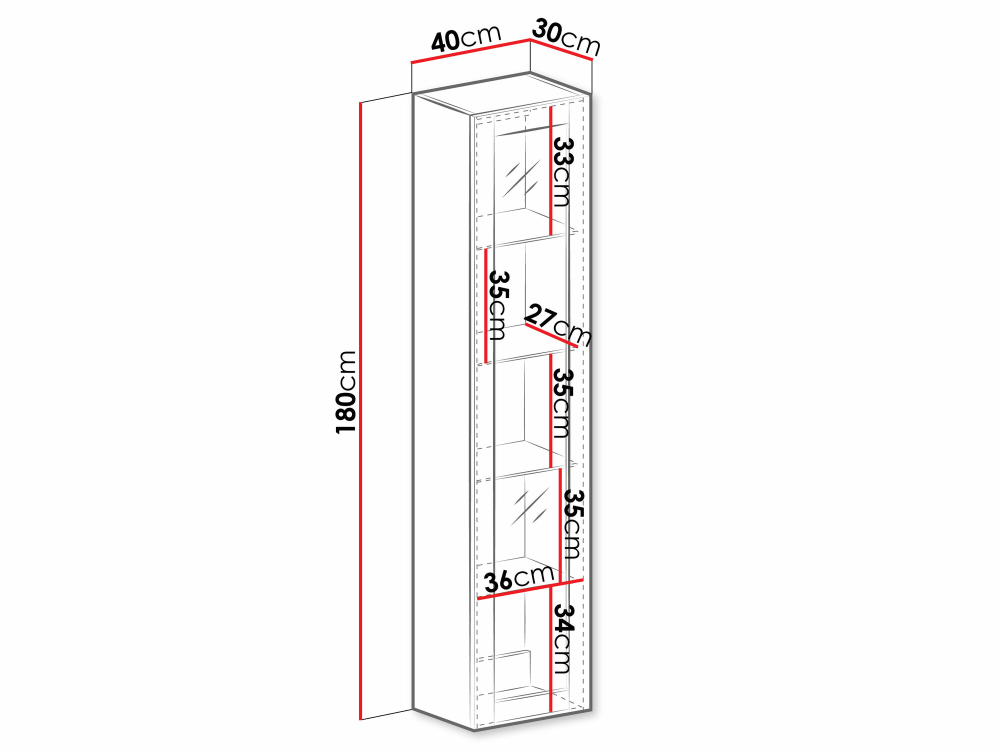Стенна етажерка SB4798 с нарушена опаковка