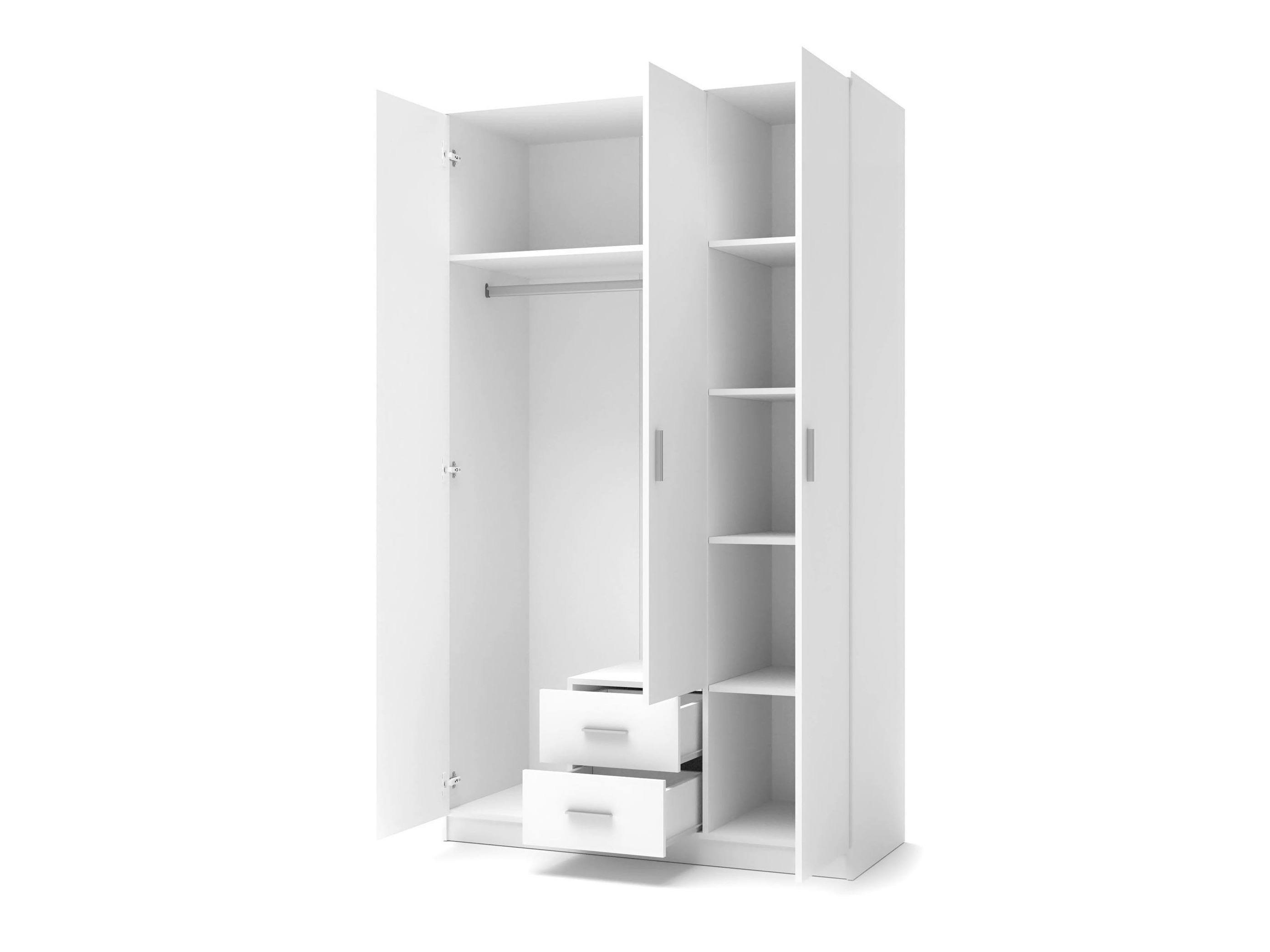 Гардероб Cirveso 113 (Сонома дъб + Бял гланц)