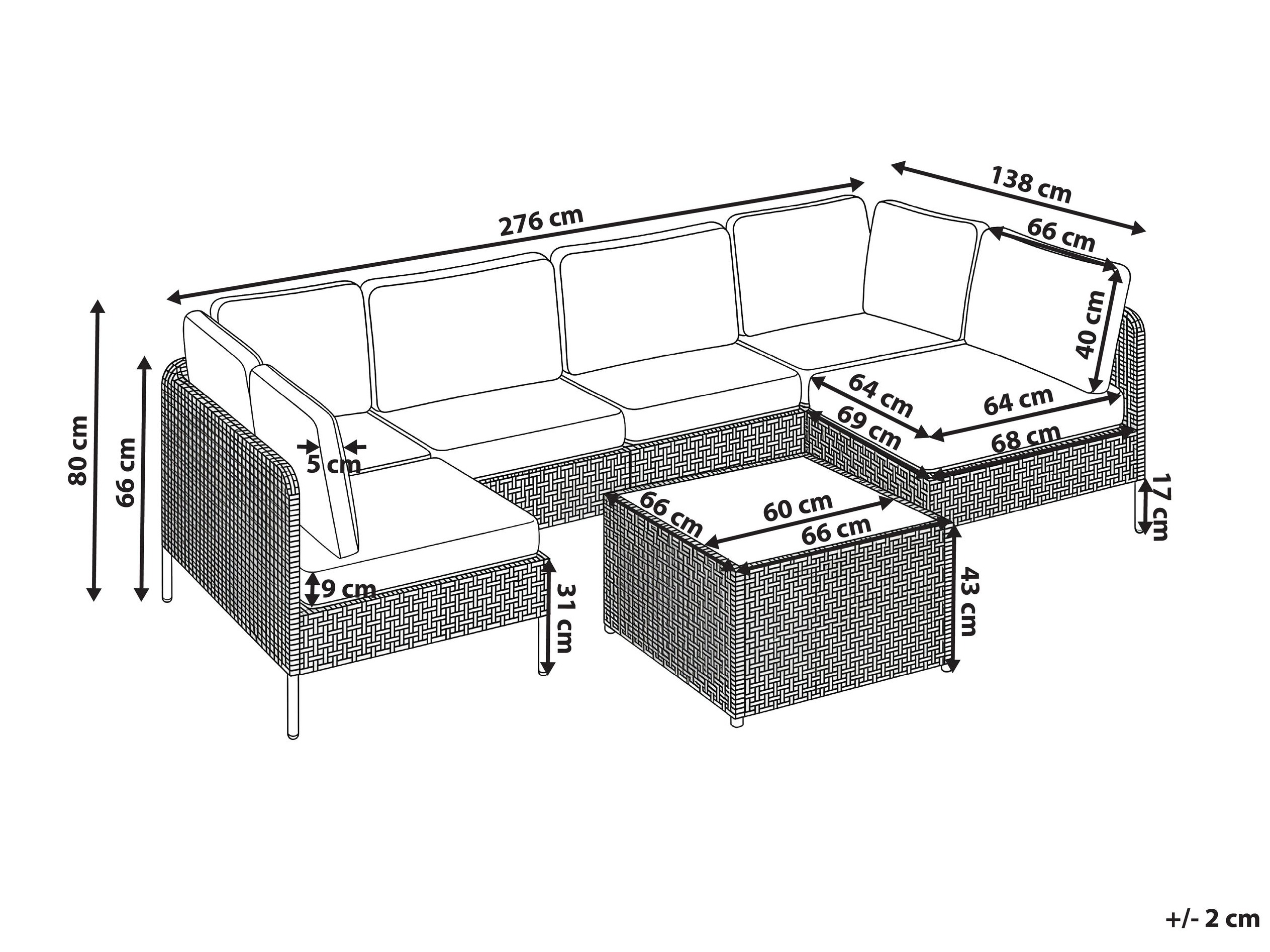 Градински комплект Domenou 103