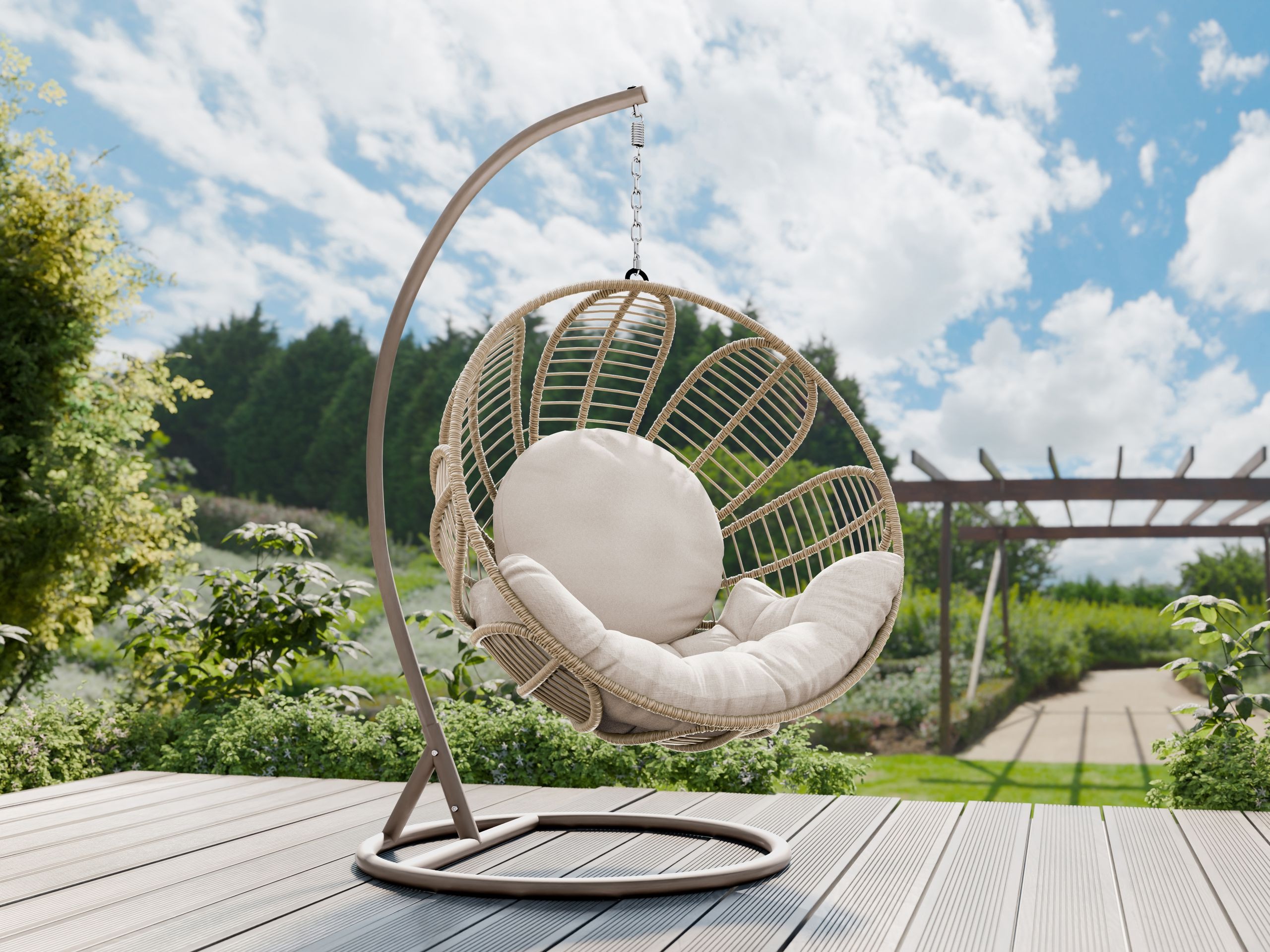 Градинска люлка Comfivo Ingenium (Бежов)