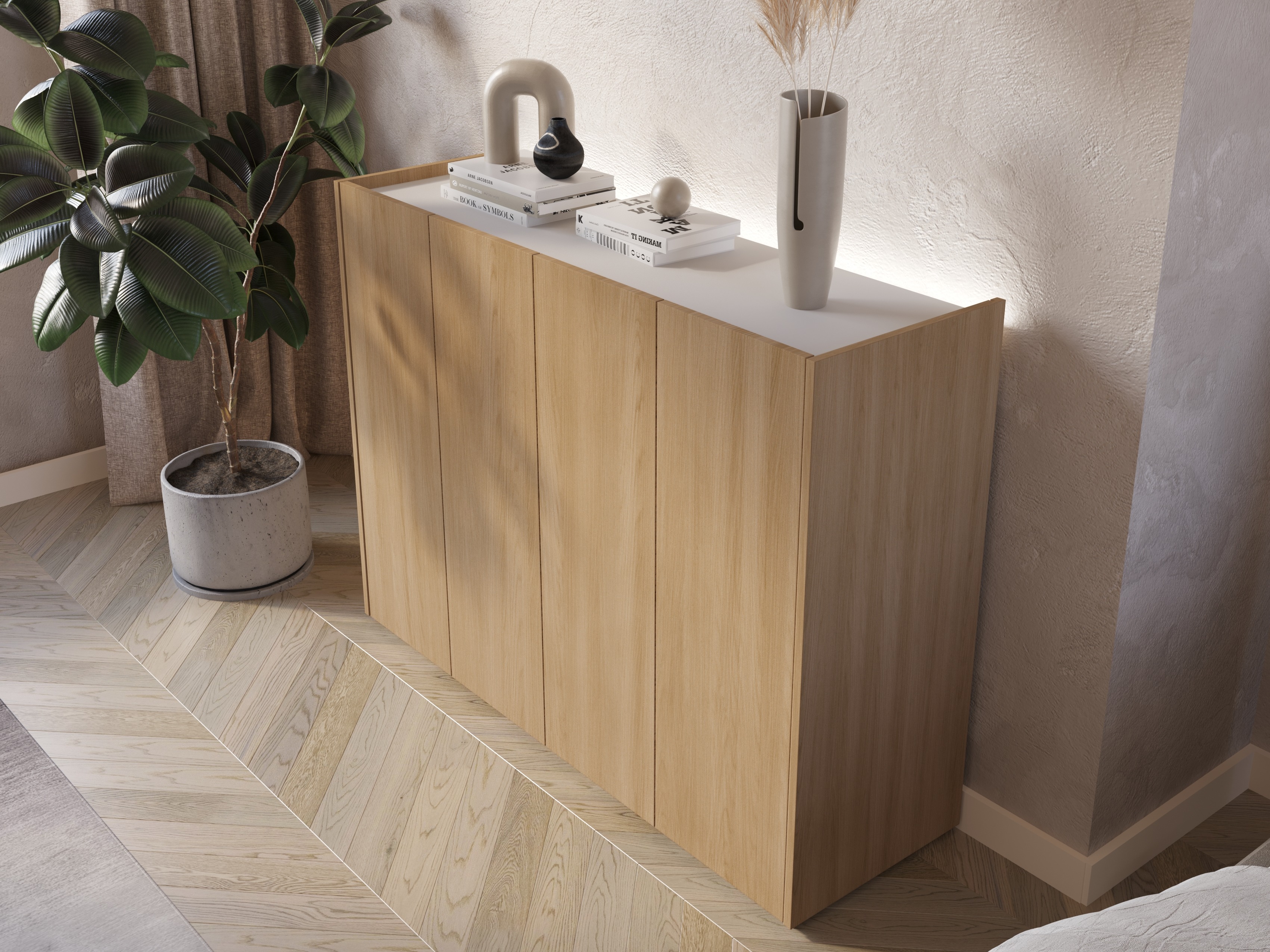 Шкаф Fresno 148 (Дъб)