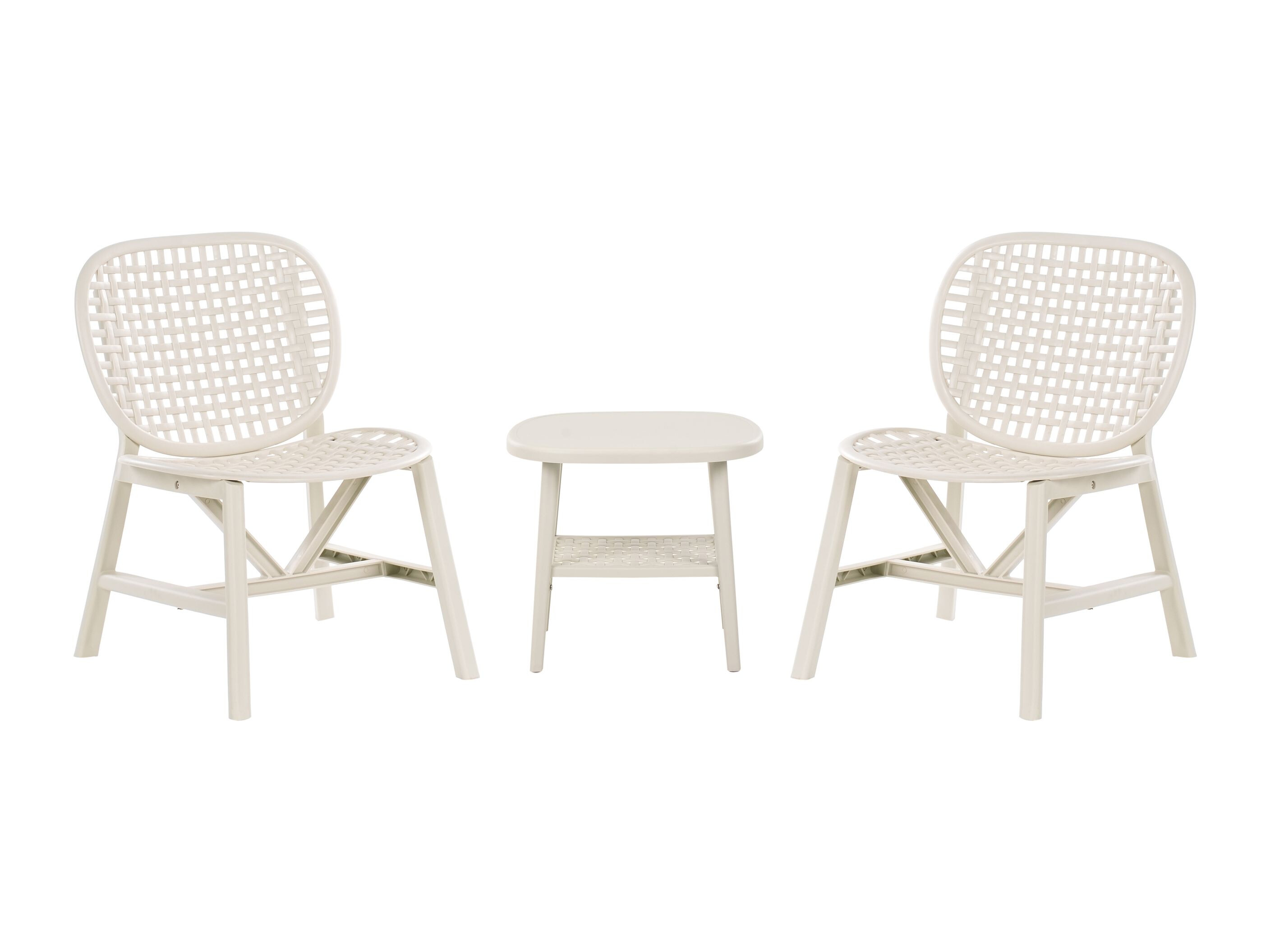 Комплект за балкон Berwyn 3236 (Бял)