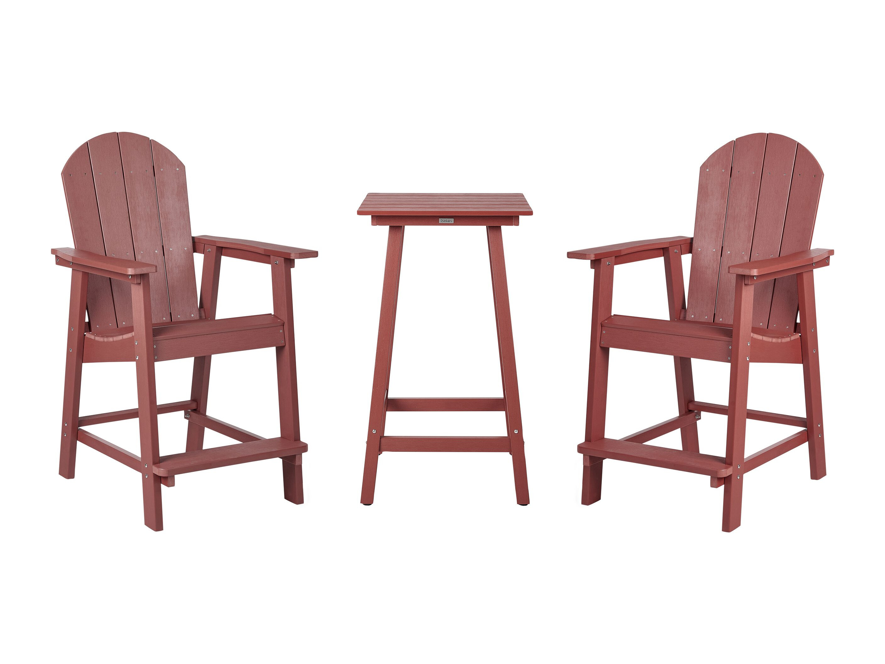 Комплект за балкон Berwyn 3249 (Червен)