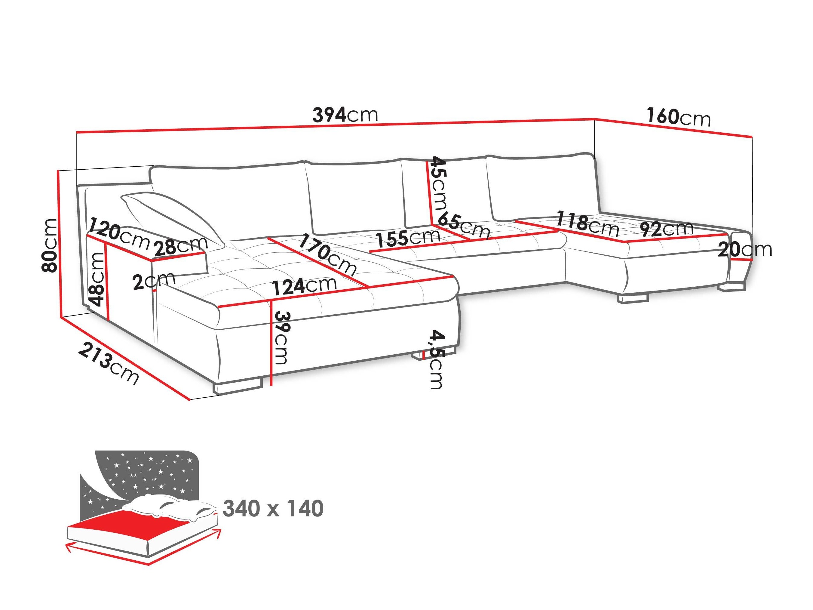 Ъглов диван Comfivo Oliva (Clara 215.03)