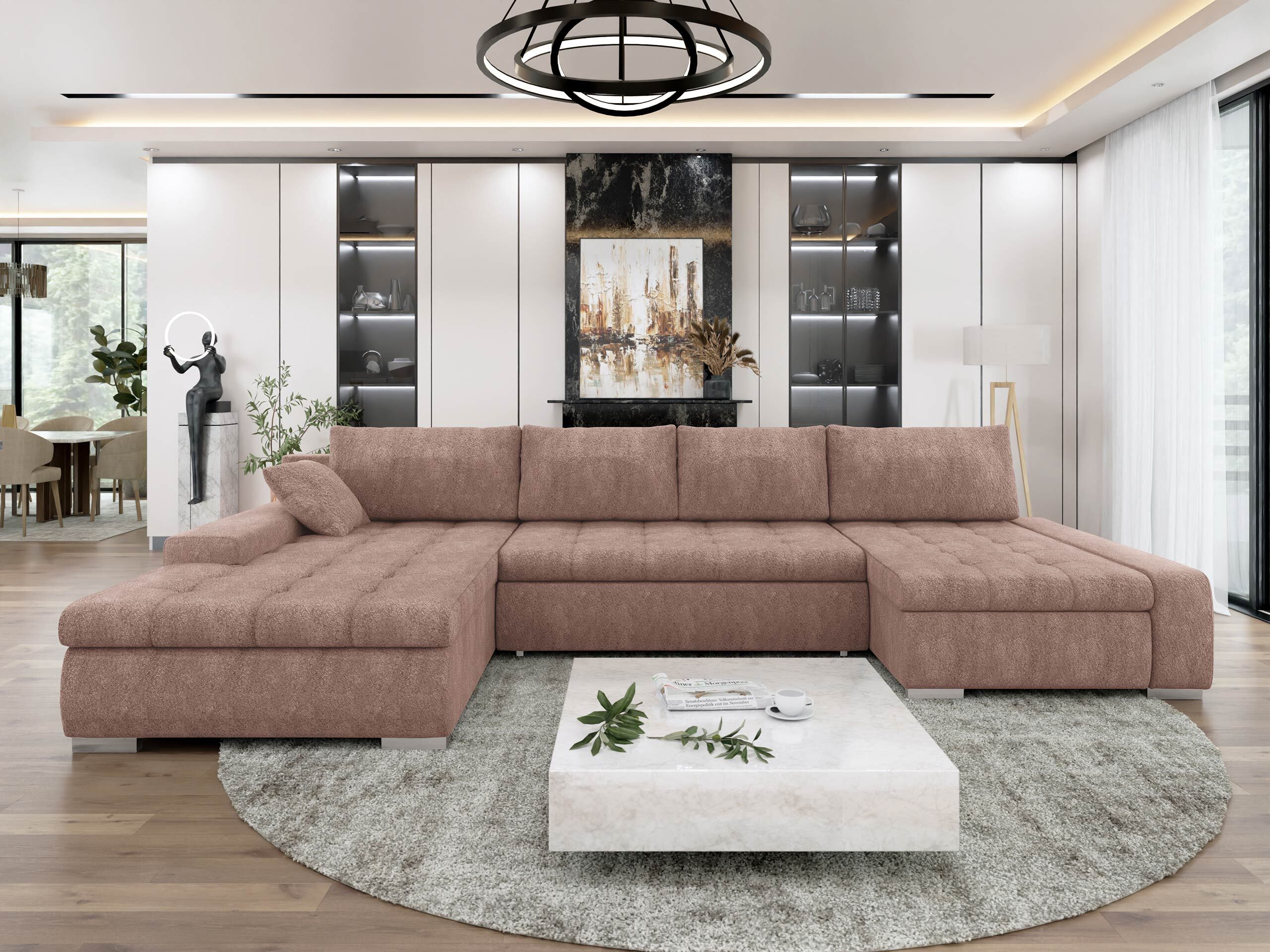 Ъглов диван Comfivo Oliva (Coral 45)