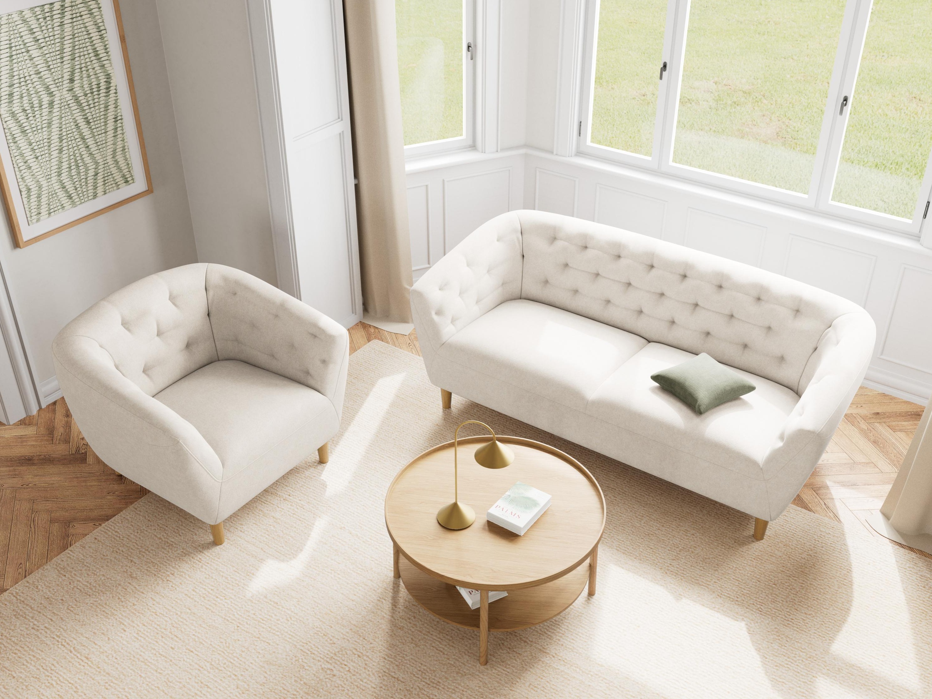 Chesterfield фотьойл Norsica 1054