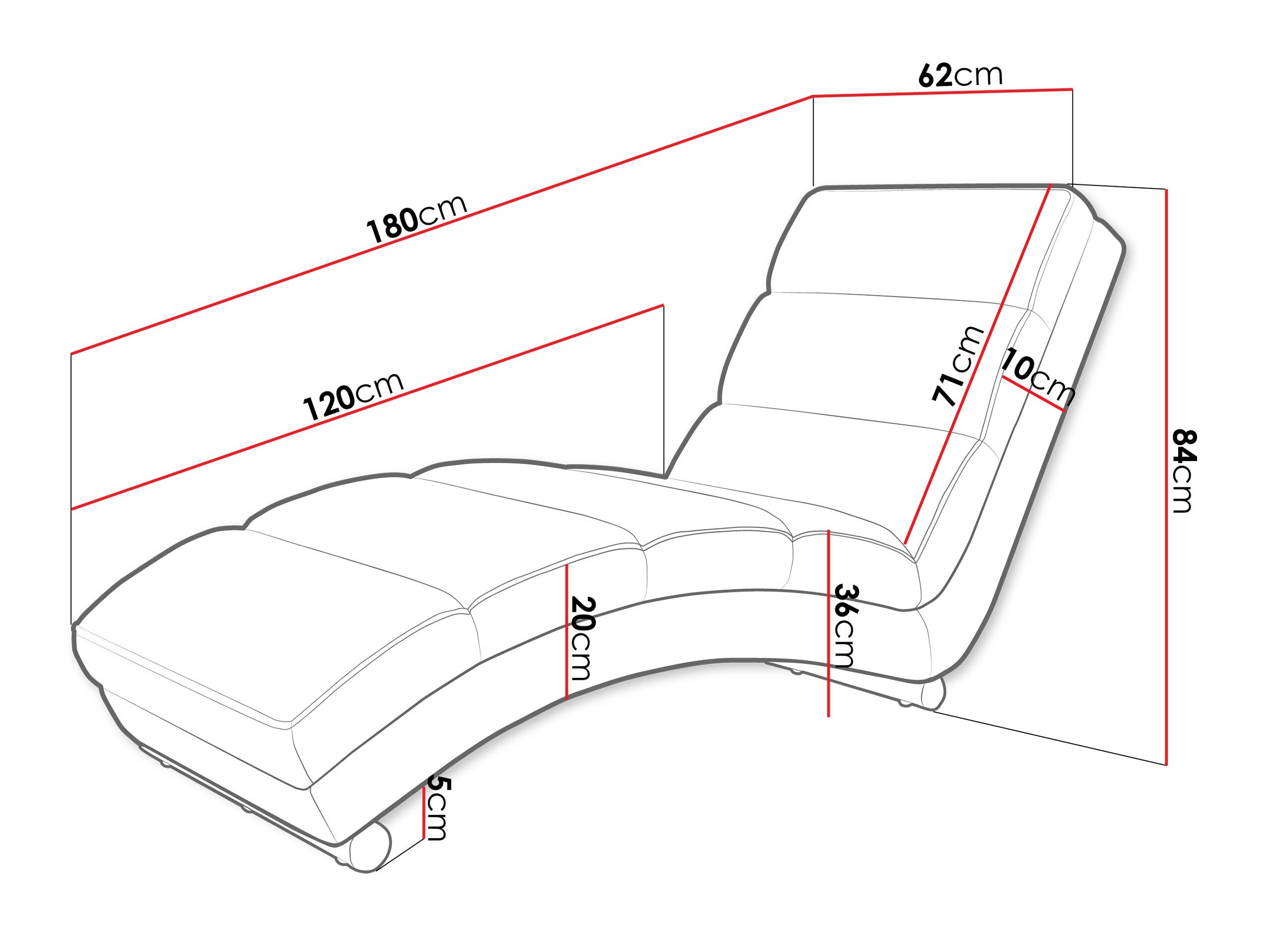 Кушетка Comfivo Pirum (Soft 017 + Lawa 05)