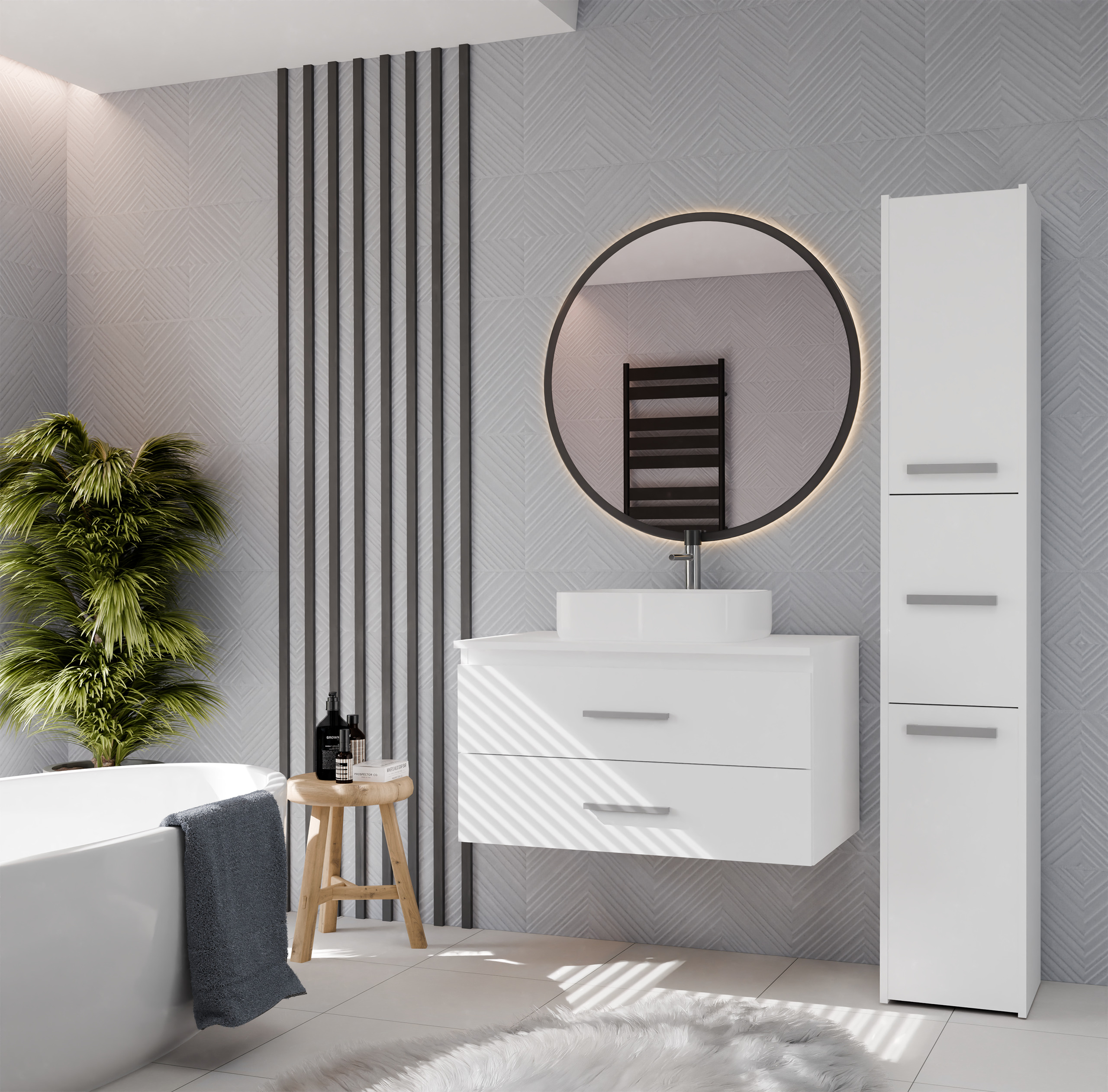 Окачен шкаф за мивка SB4849 с нарушена опаковка