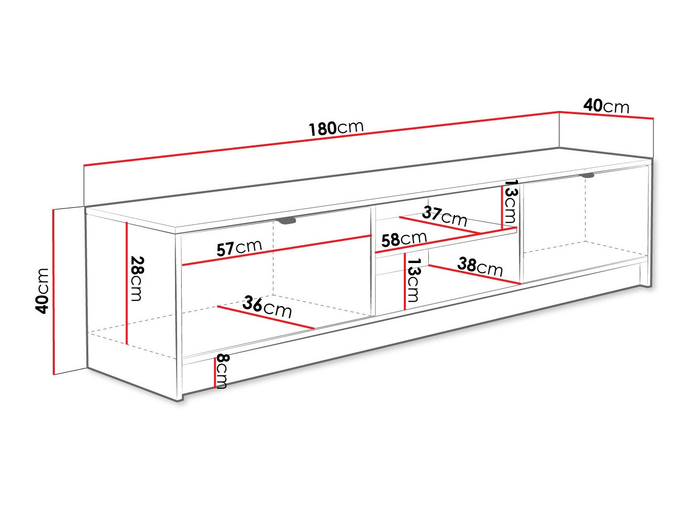 ТВ шкаф SB4840