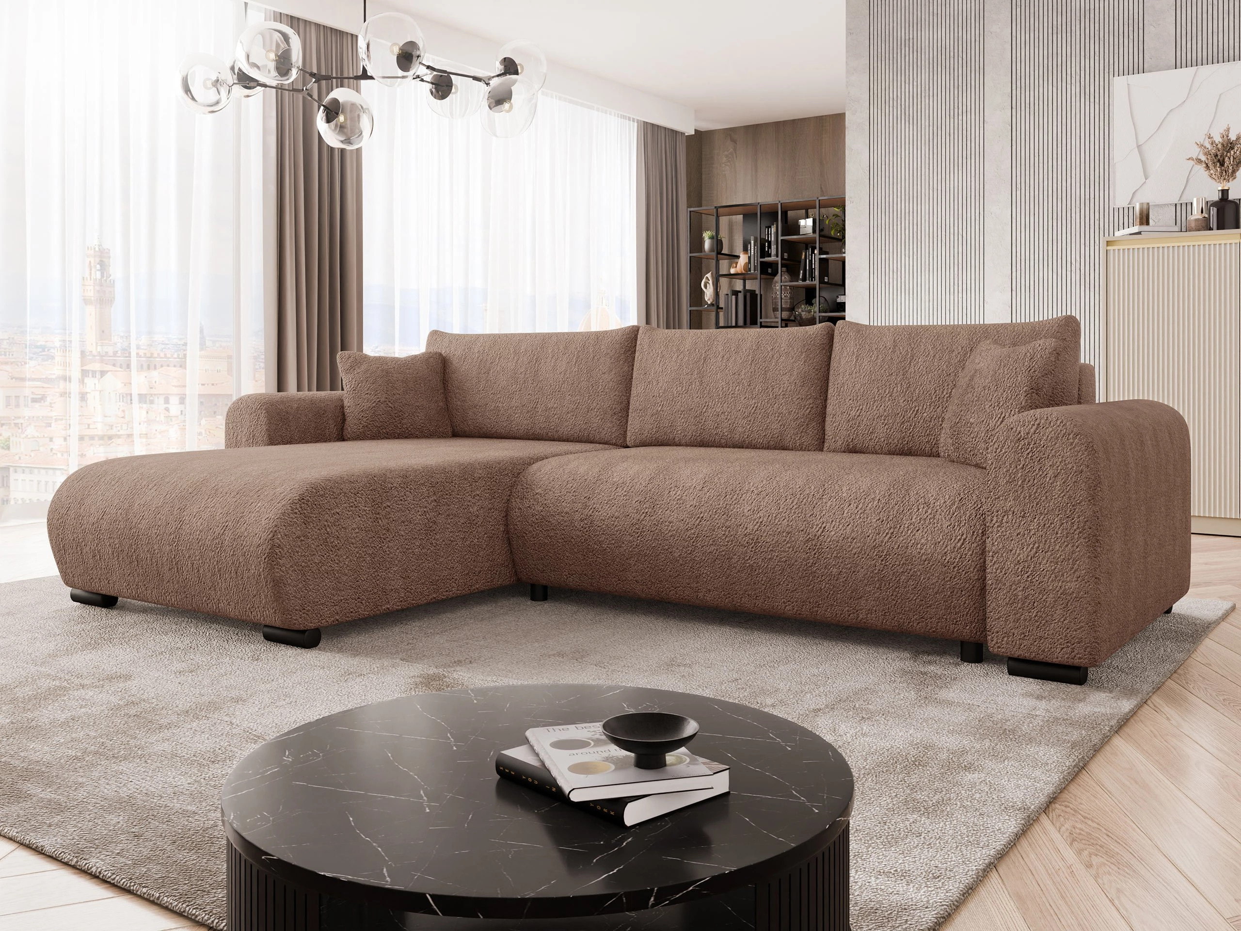 Ъглов диван Comfivo Consors (Coral 45)
