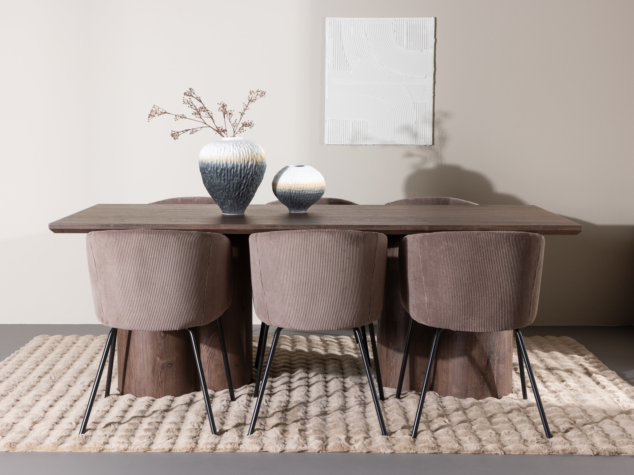 Маса и столове за трапезария Dallas 5184