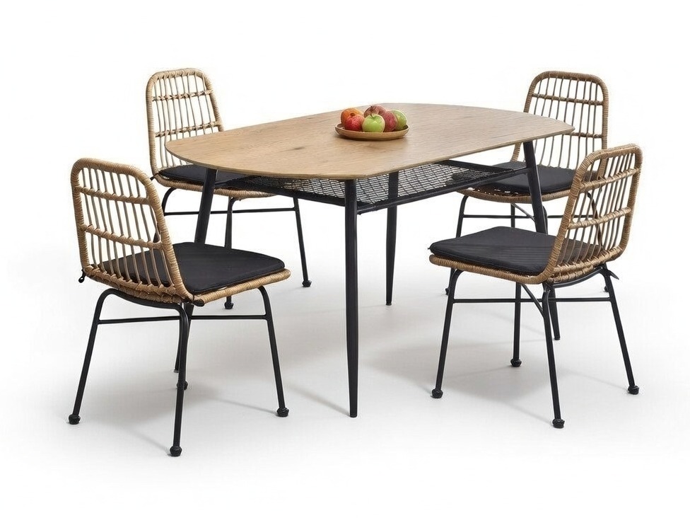 Маса и столове за трапезария Houston 1475