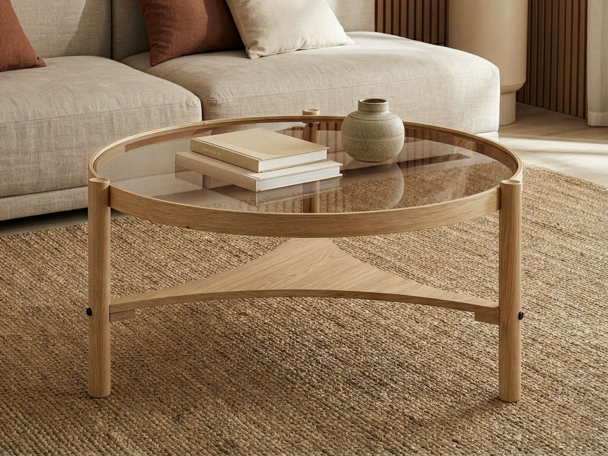 Масичка за кафе Kailua 2661 (Дъб)