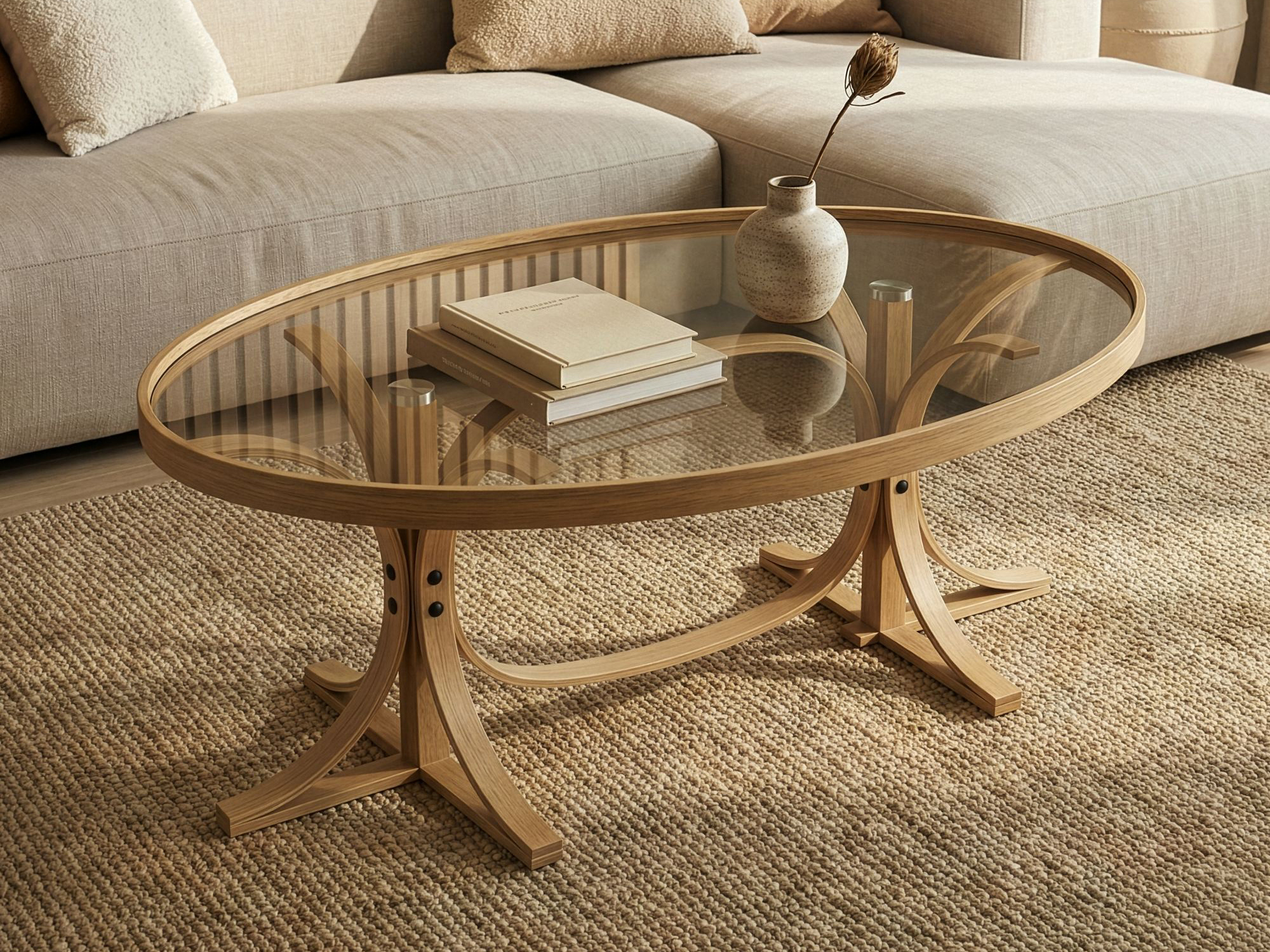 Масичка за кафе Kailua 2663 (Дъб)