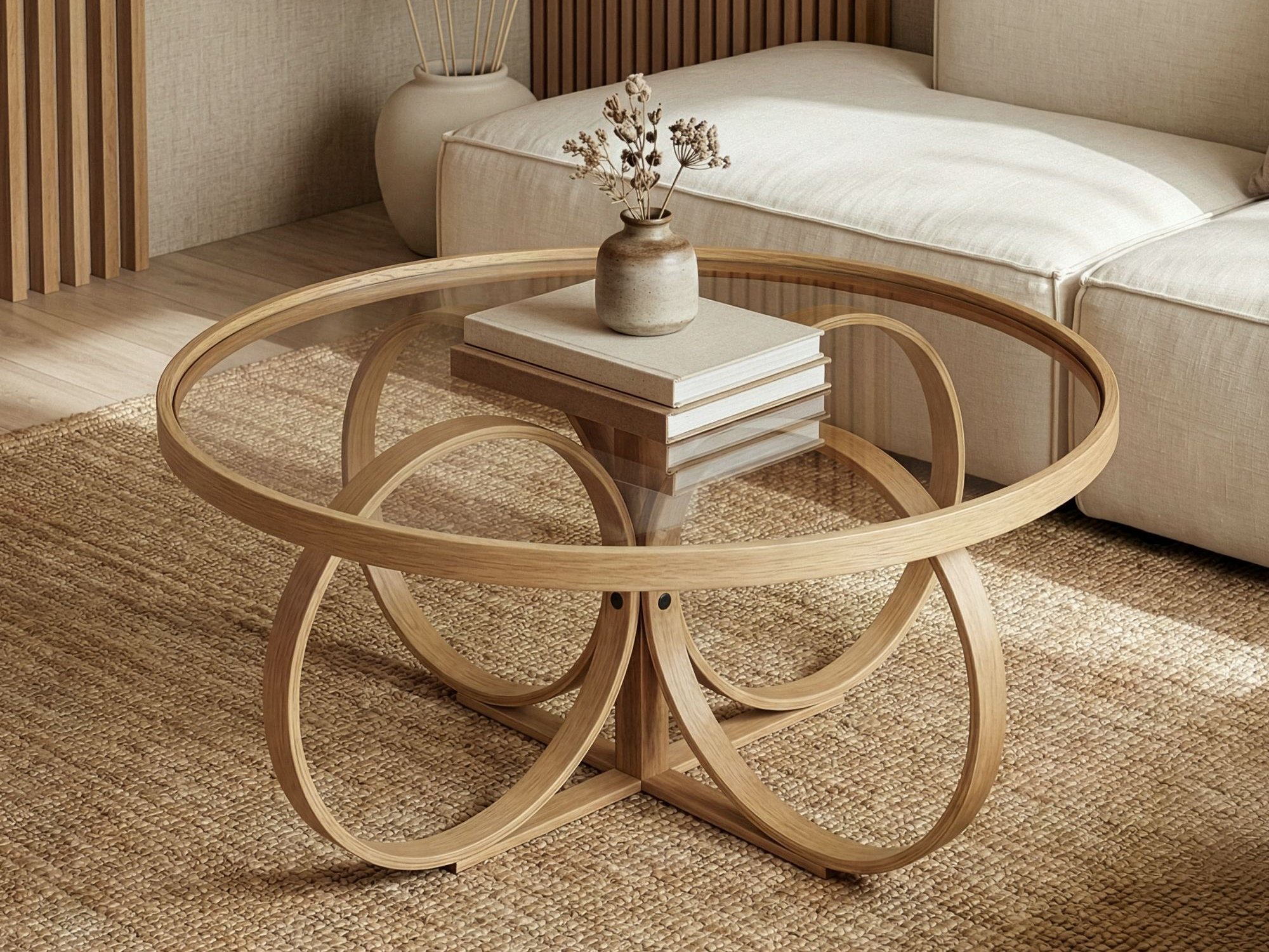 Масичка за кафе Kailua 2665 (Дъб)