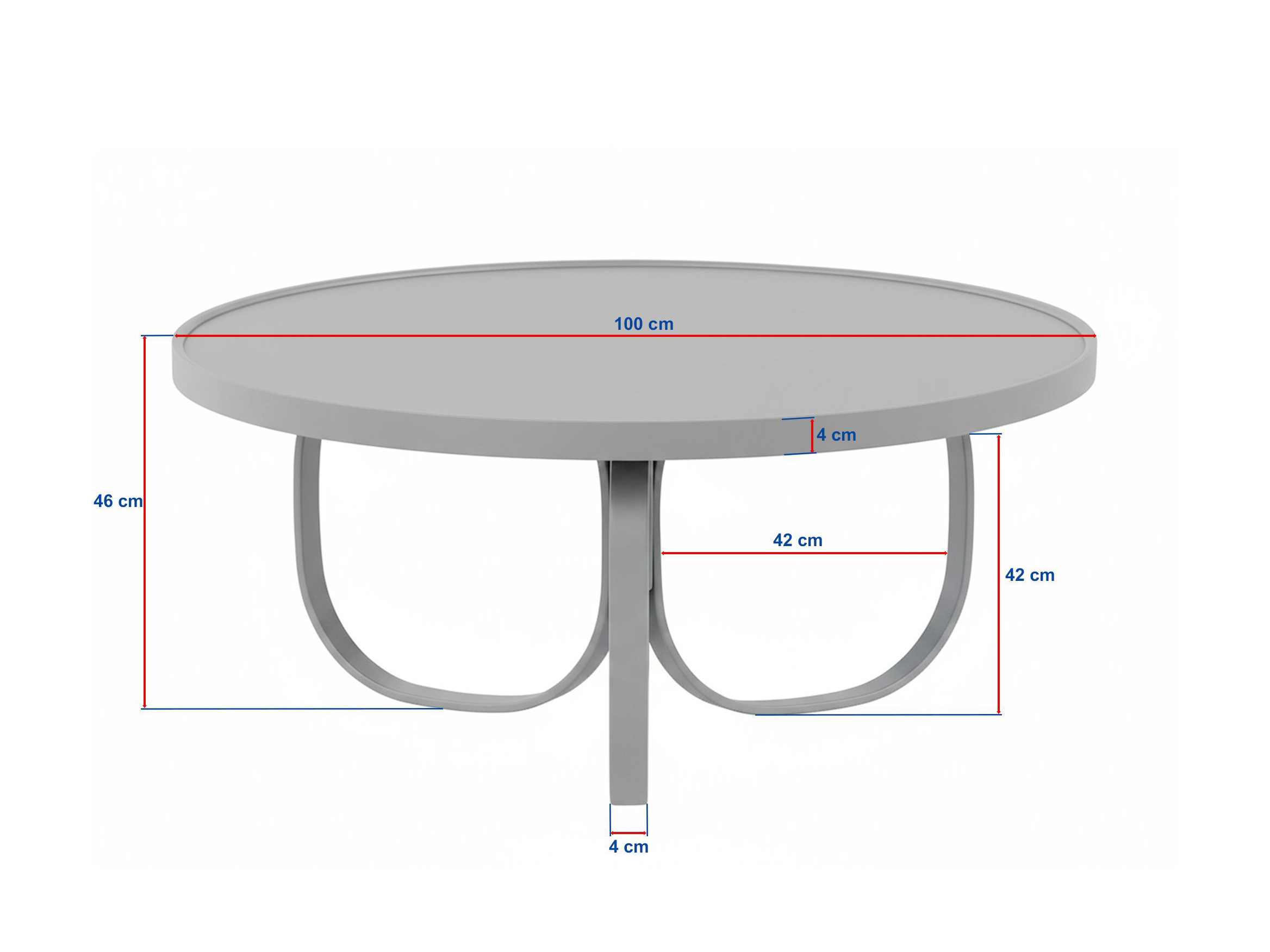 Масичка за кафе Kailua 2666 (Орех)