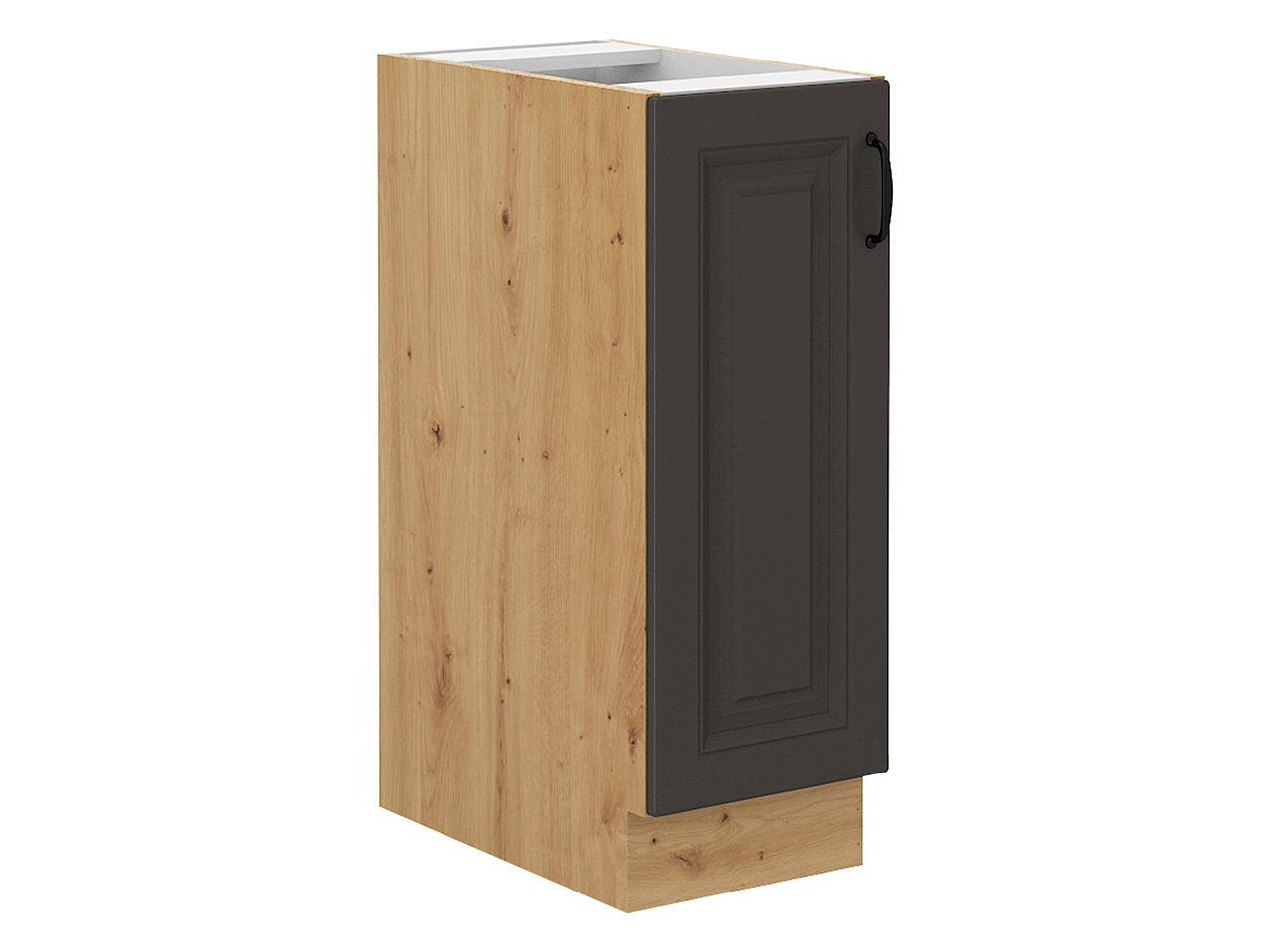 Модулен шкаф с изтеглящ се кошница Retro Grey 102