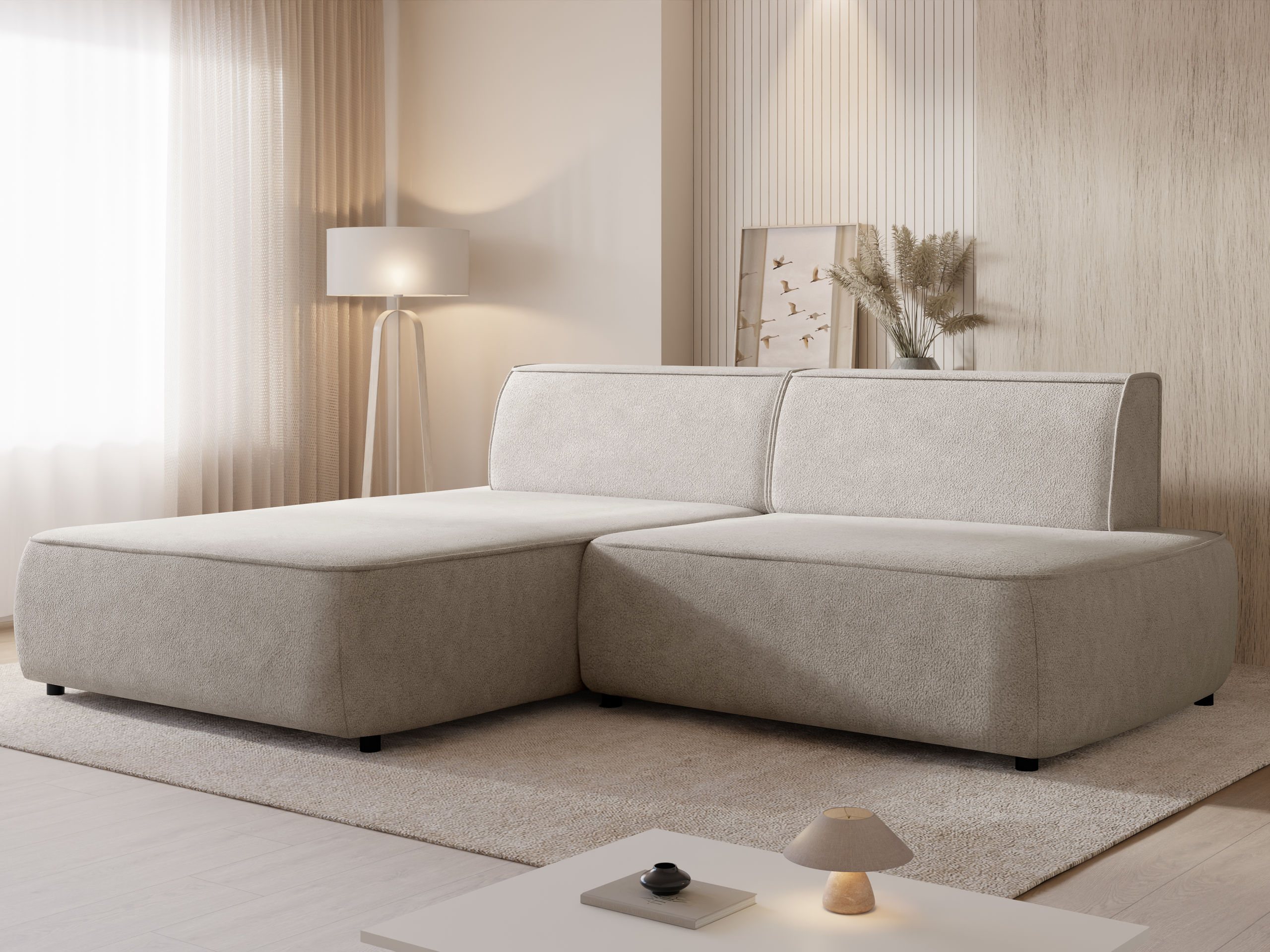 Ъглов диван Comfivo Soror (Velo 623)