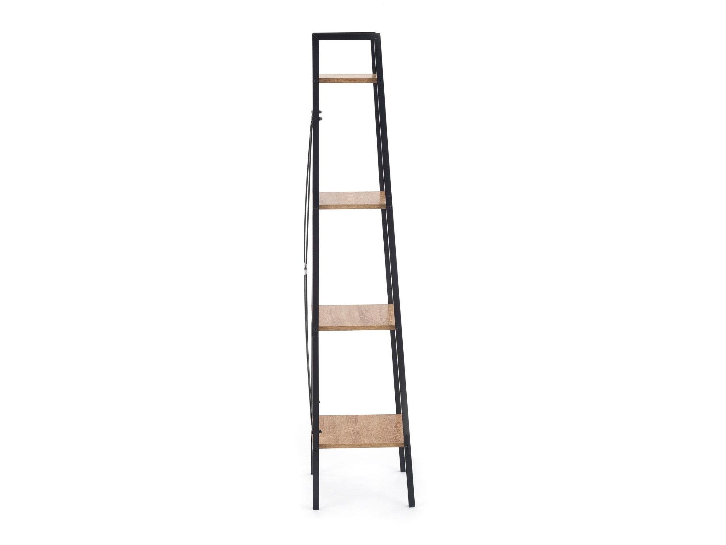 Етажерка Houston 1891 (Сонома дъб + Черен)