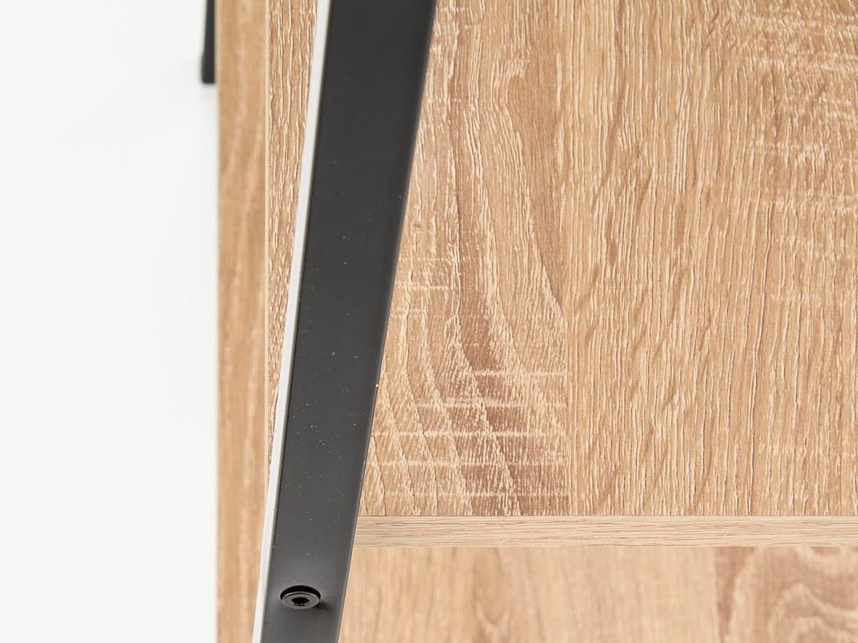 Етажерка Houston 1891 (Сонома дъб + Черен)