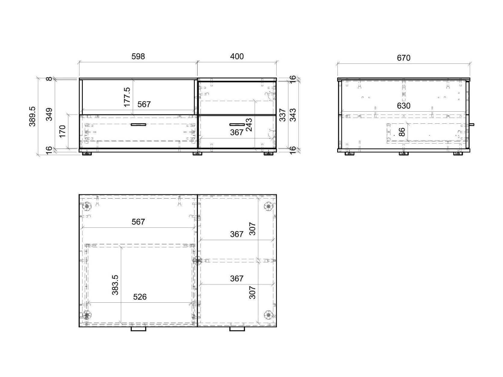 Комплект за хол Alnue 107
