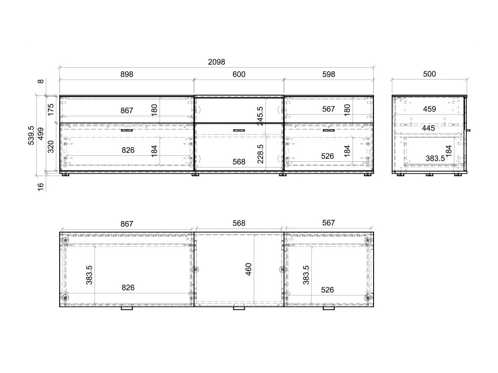 ТВ шкаф Alnue 101
