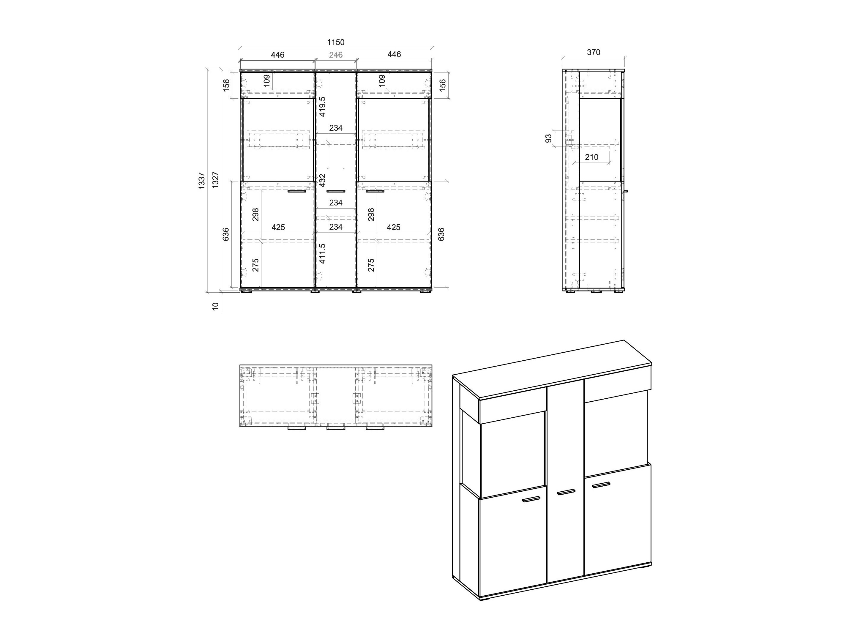 Шкаф Salsalo 102