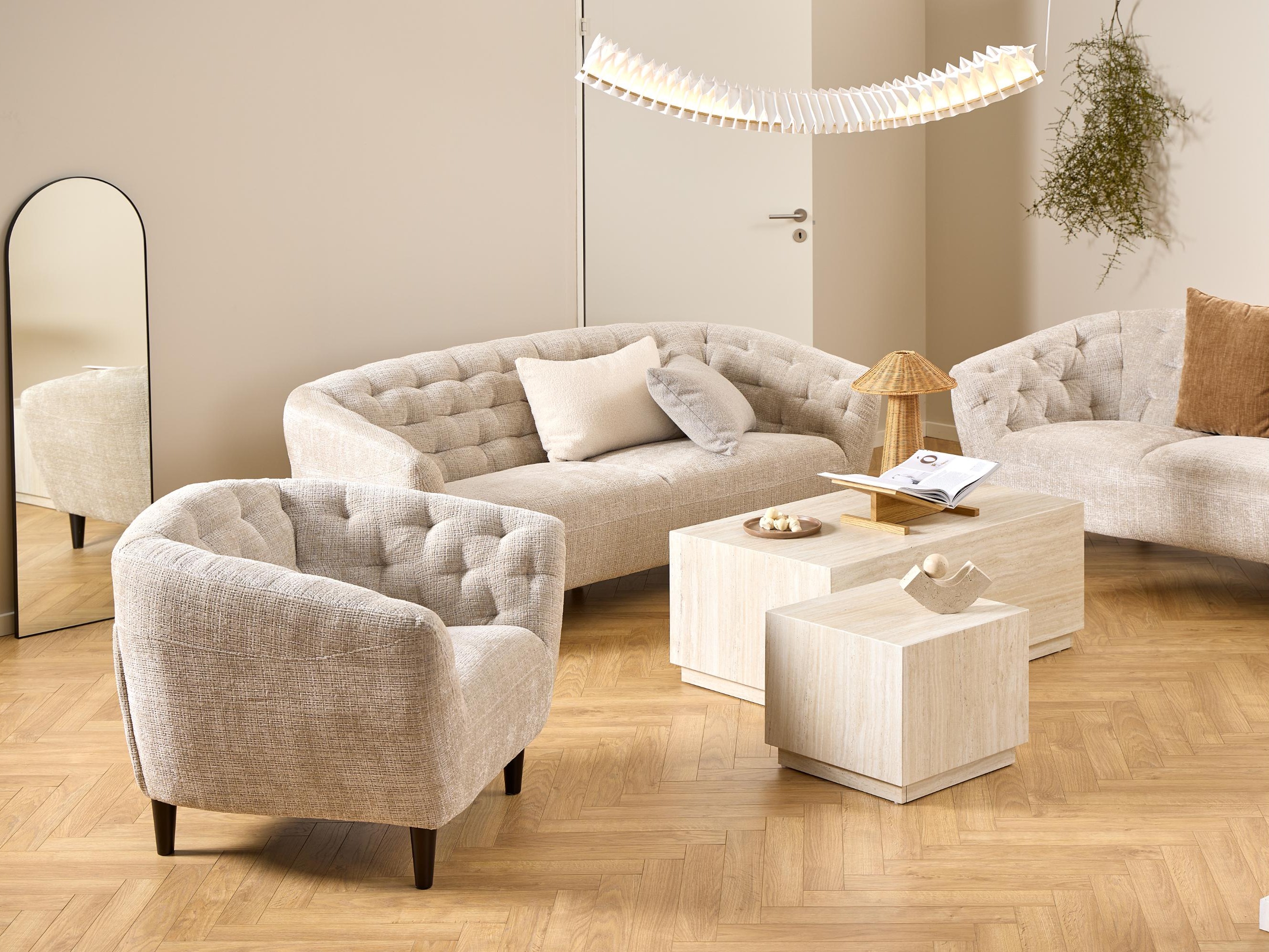 Chesterfield диван Norsica 232 (Бежов)