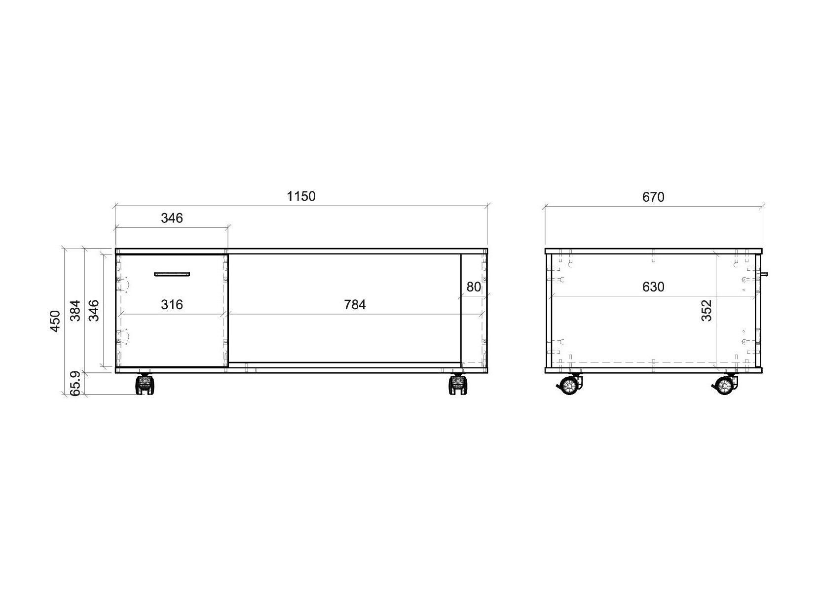 Масичка за кафе Salsalo 106