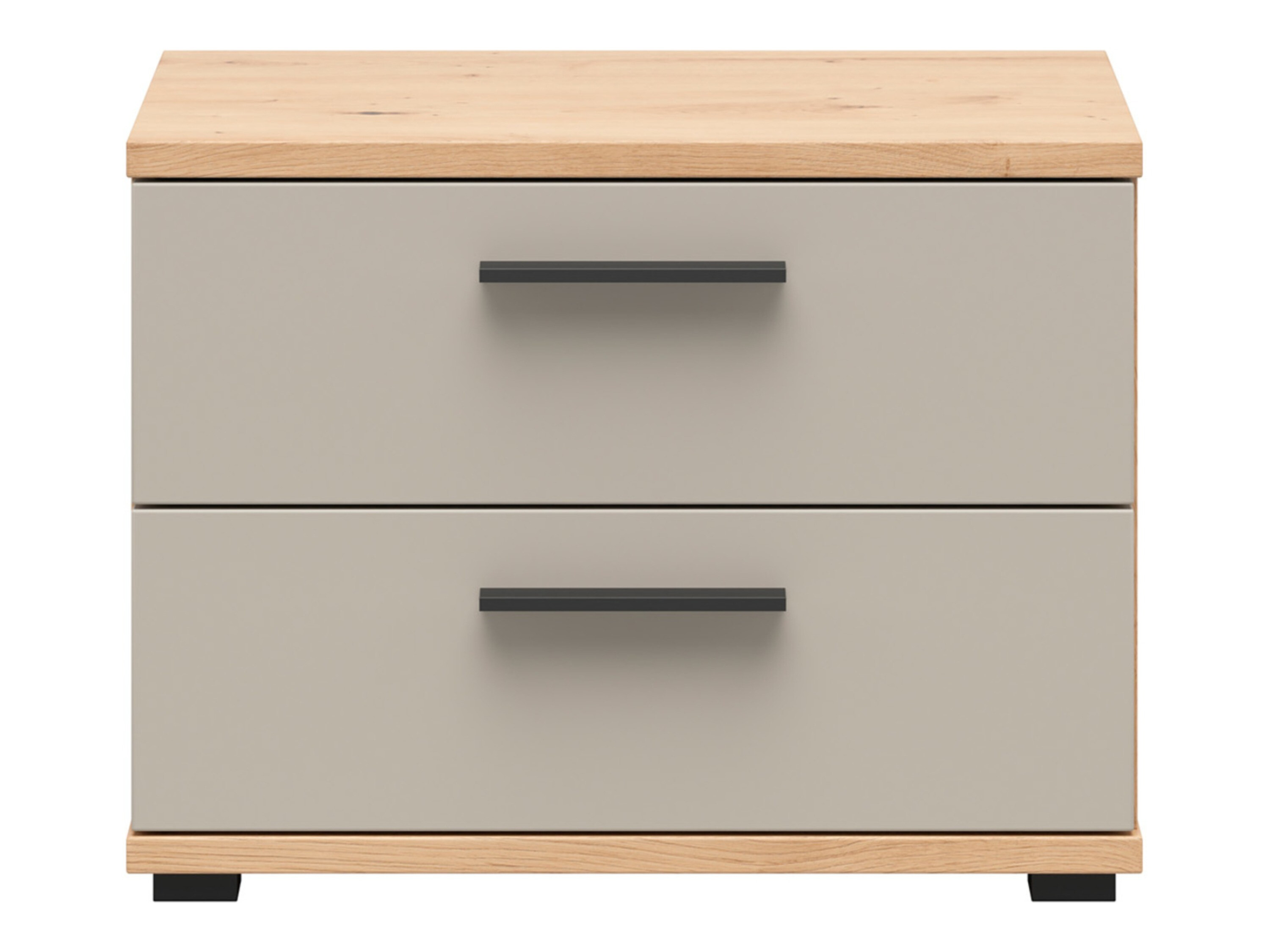 Нощно шкафче Livcali 100 (Artisan дъб + Кашмир)