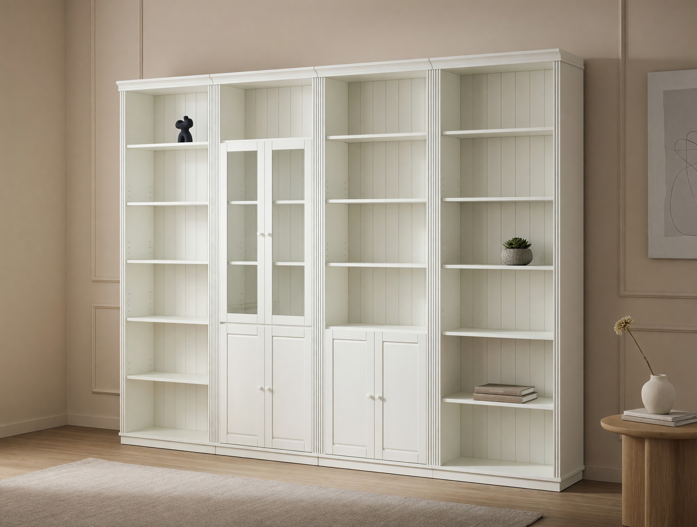 Комплект етажерки Saltoro 112 (Бял)