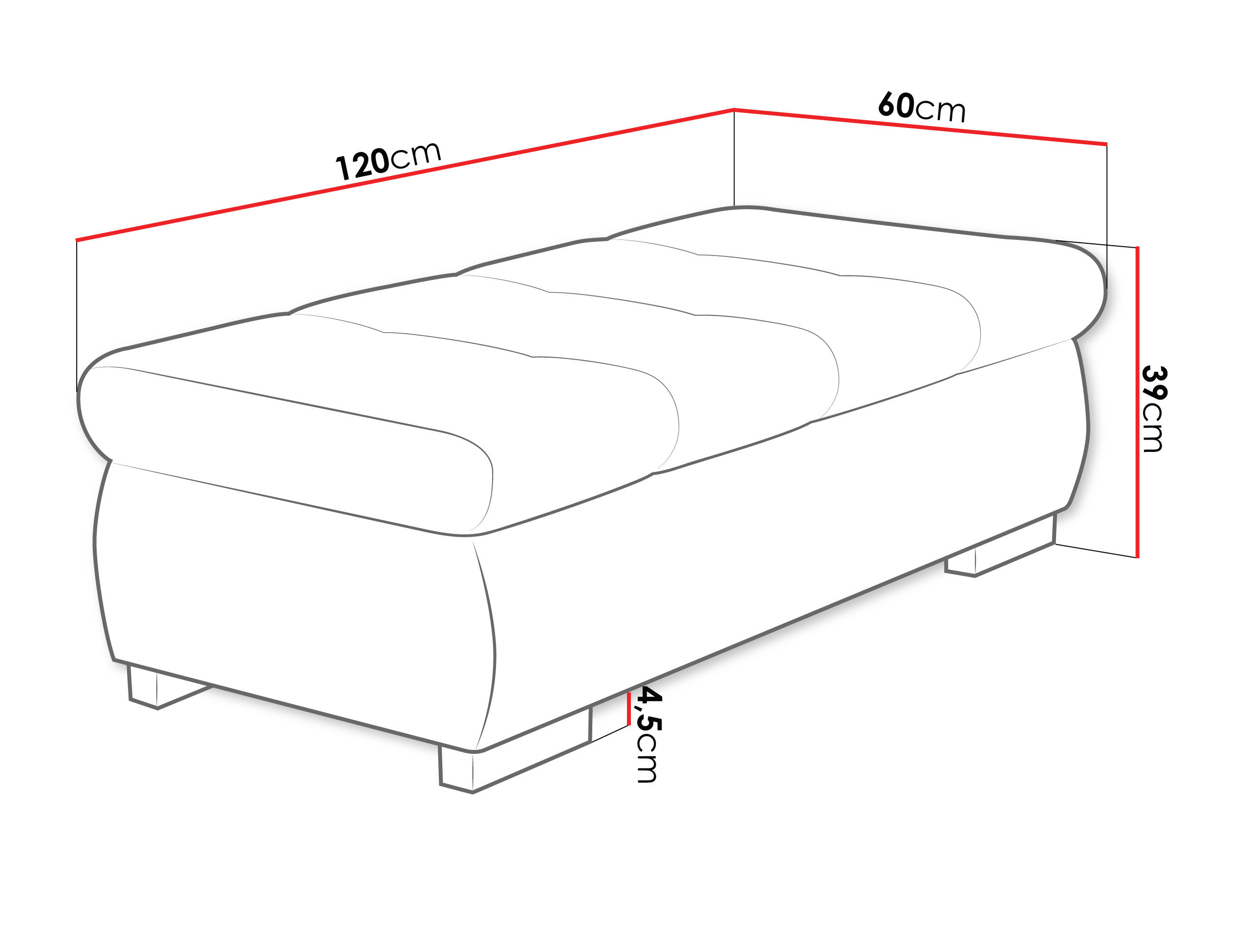 Тапицирана пейка Comfivo Nitor I (Venus Velvet 2932)